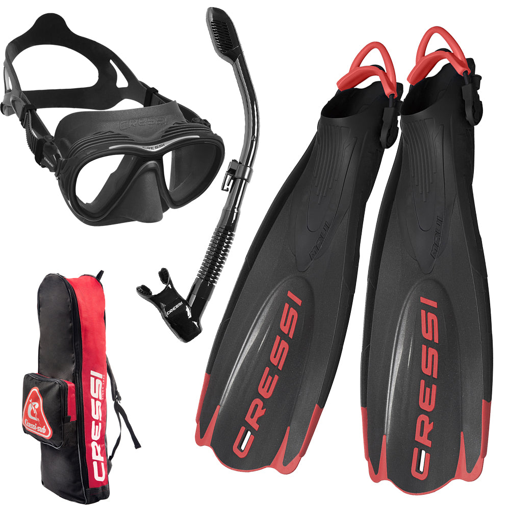 Kit Cressi Maui Preto