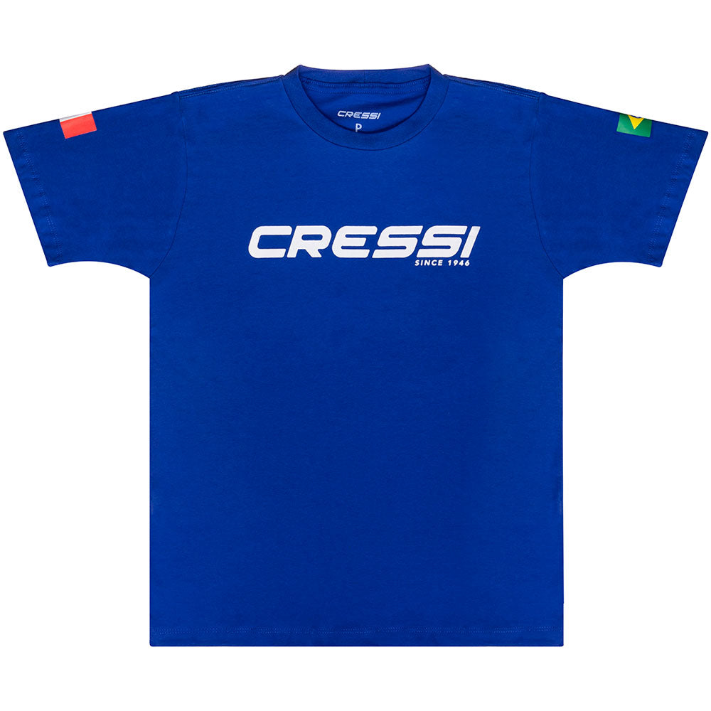 Camiseta Cressi Azul