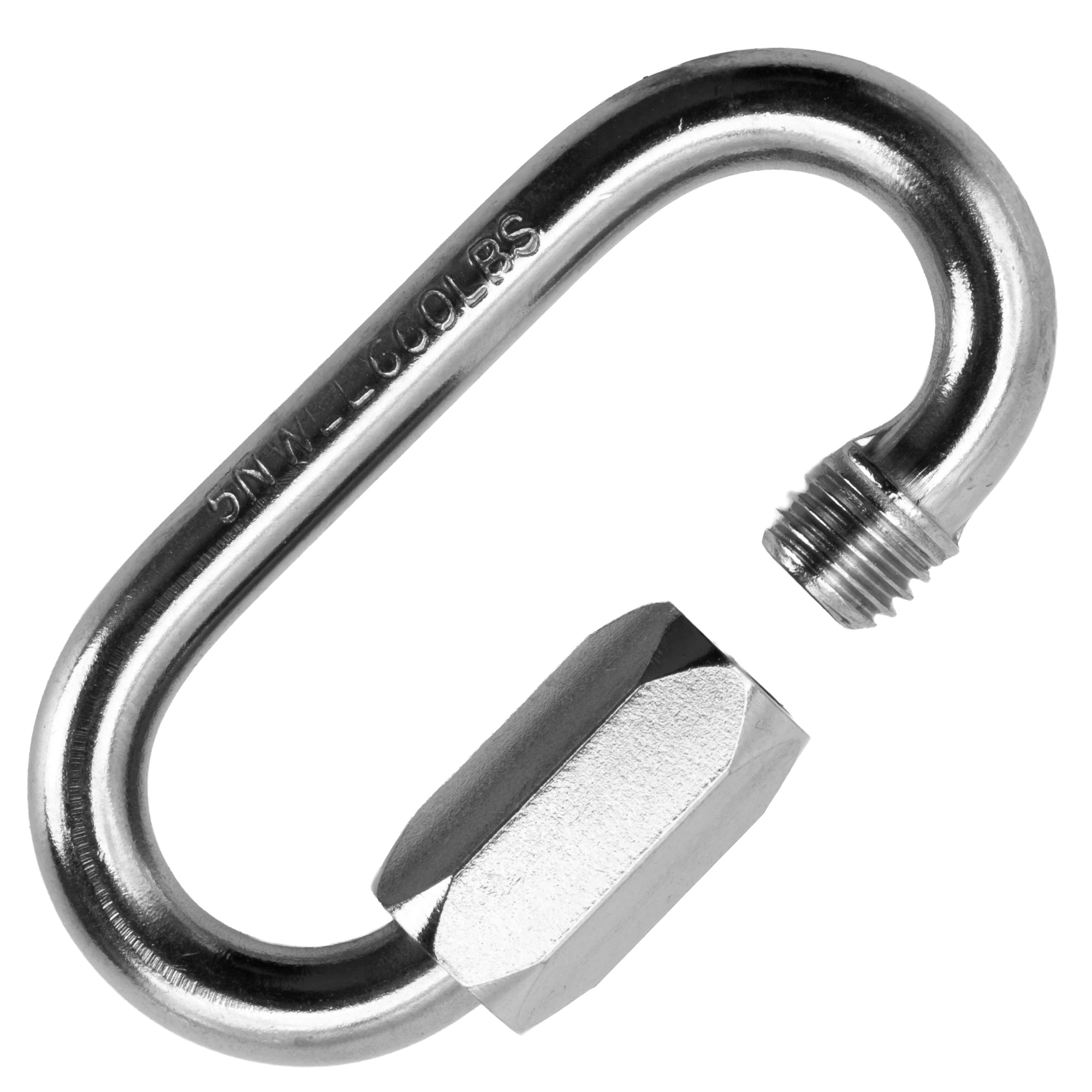 Mosquetão Cetus Inox Rosca