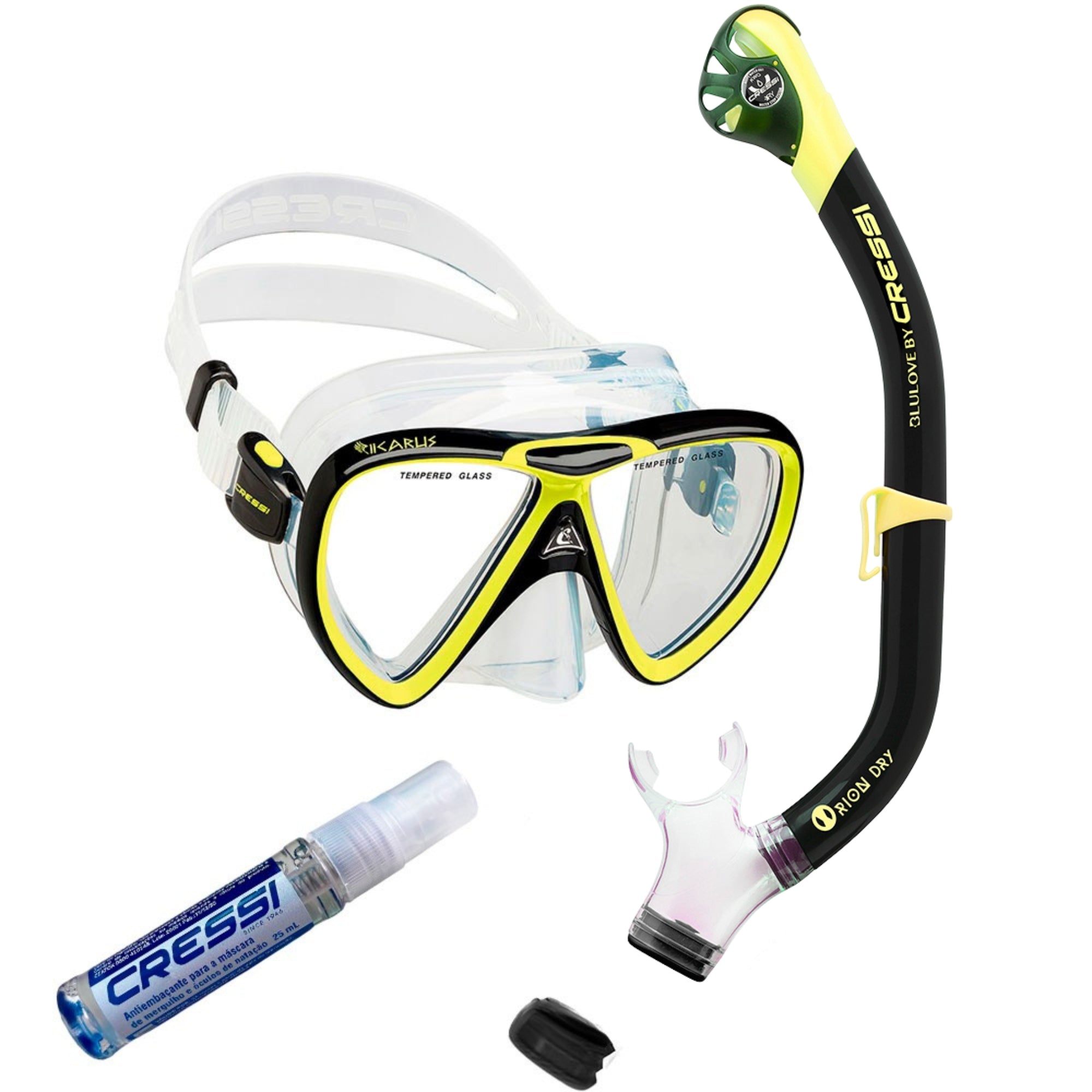 Kit Cressi Ikarus & Dry & Anti-Fog