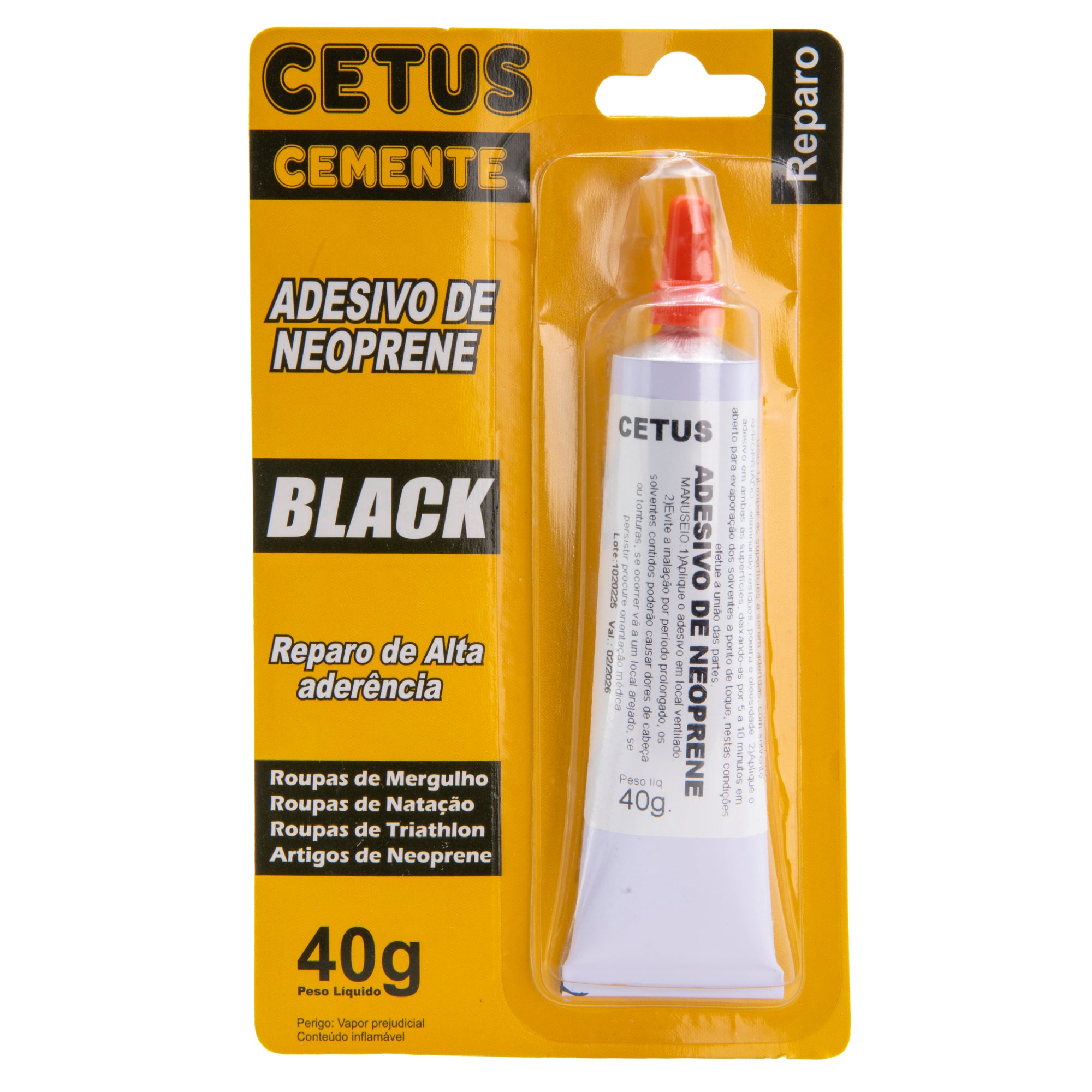 Cola de Neoprene Cetus Cemente