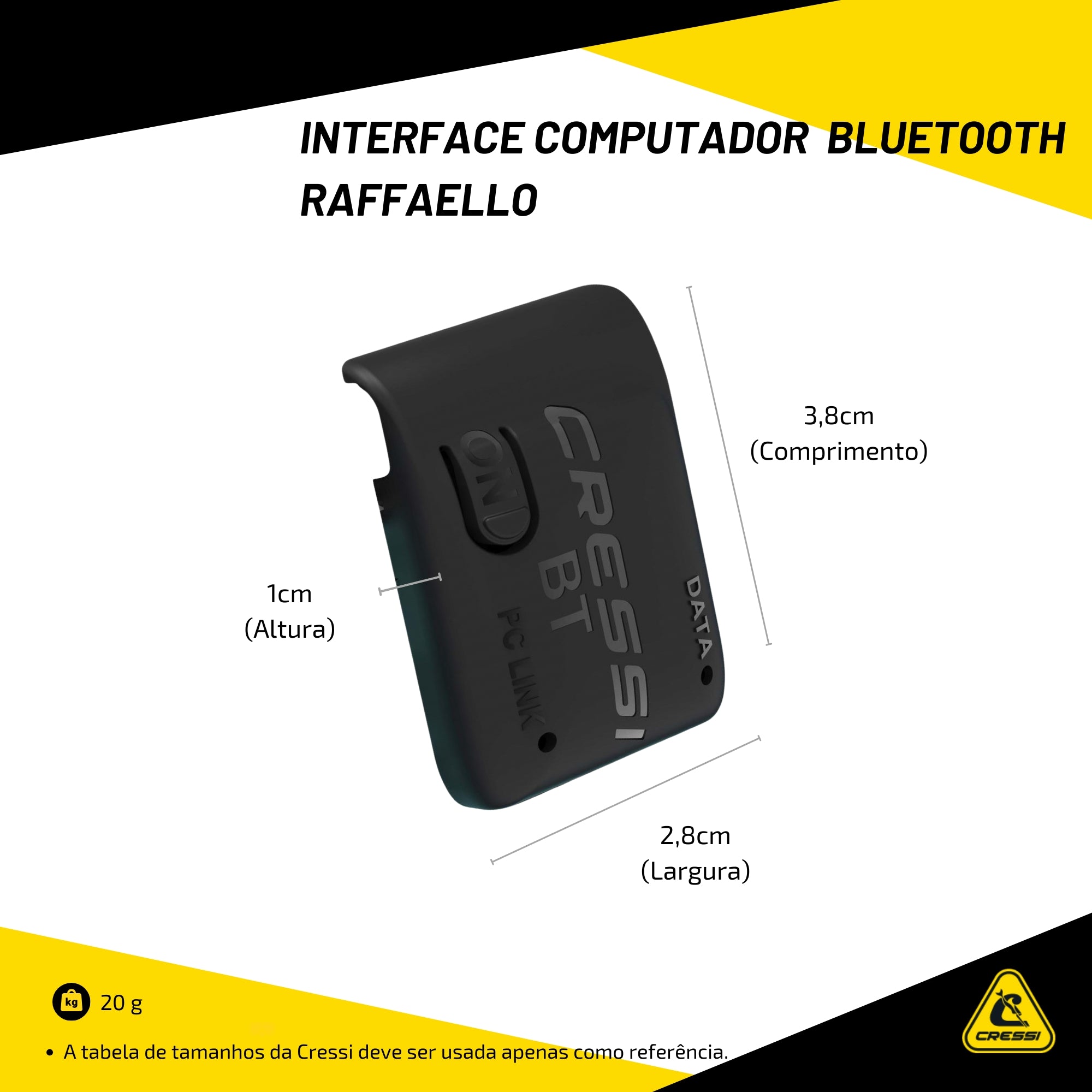 Interface Computador Cressi BlueTooth Raffaello