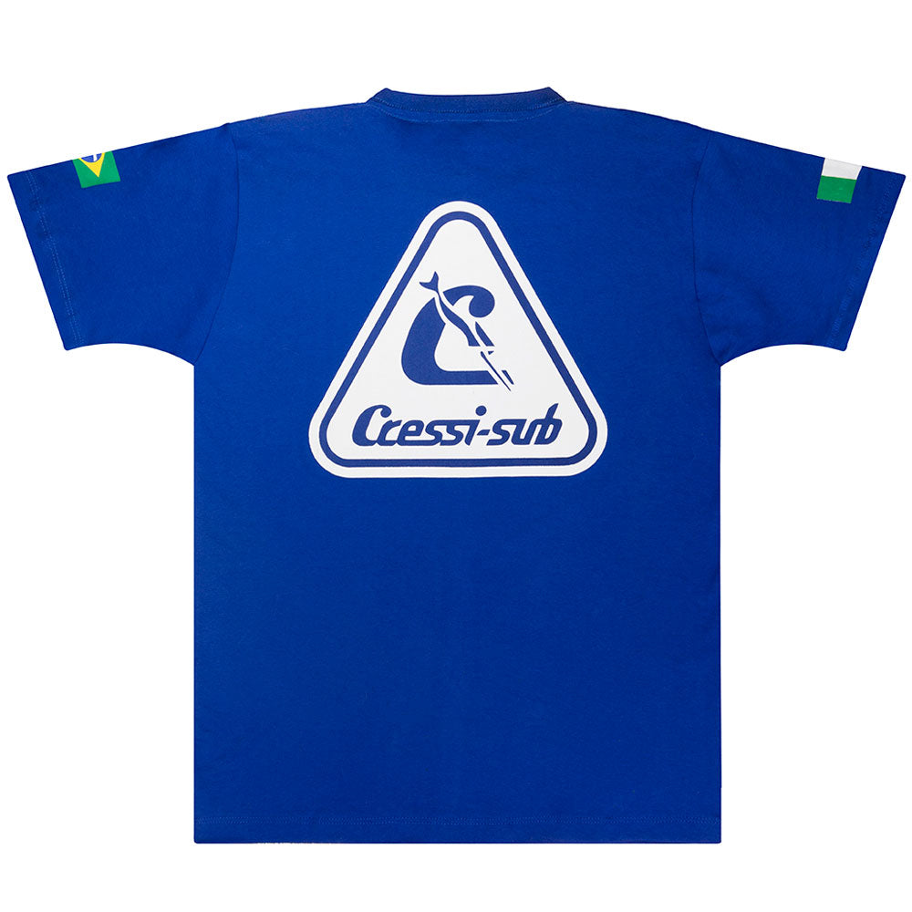 Camiseta Cressi Azul