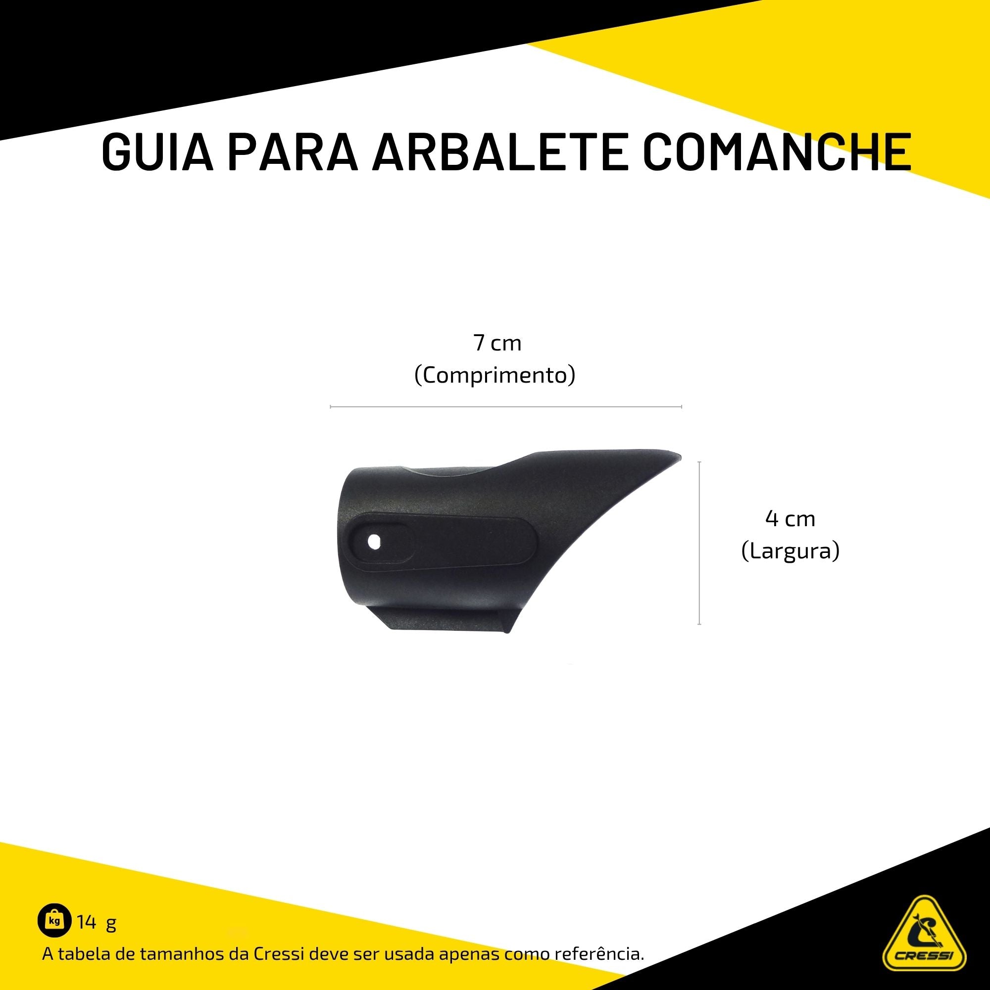 Guia para Arbalete Cressi Comanche