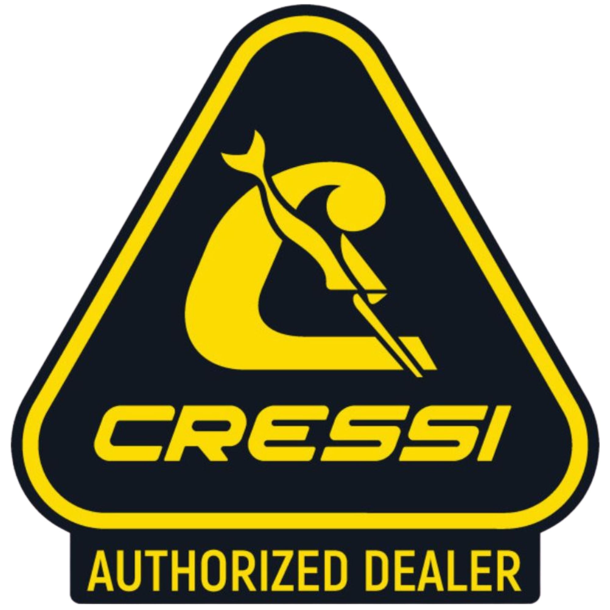 Adesivo Cressi Dealer Triângulo