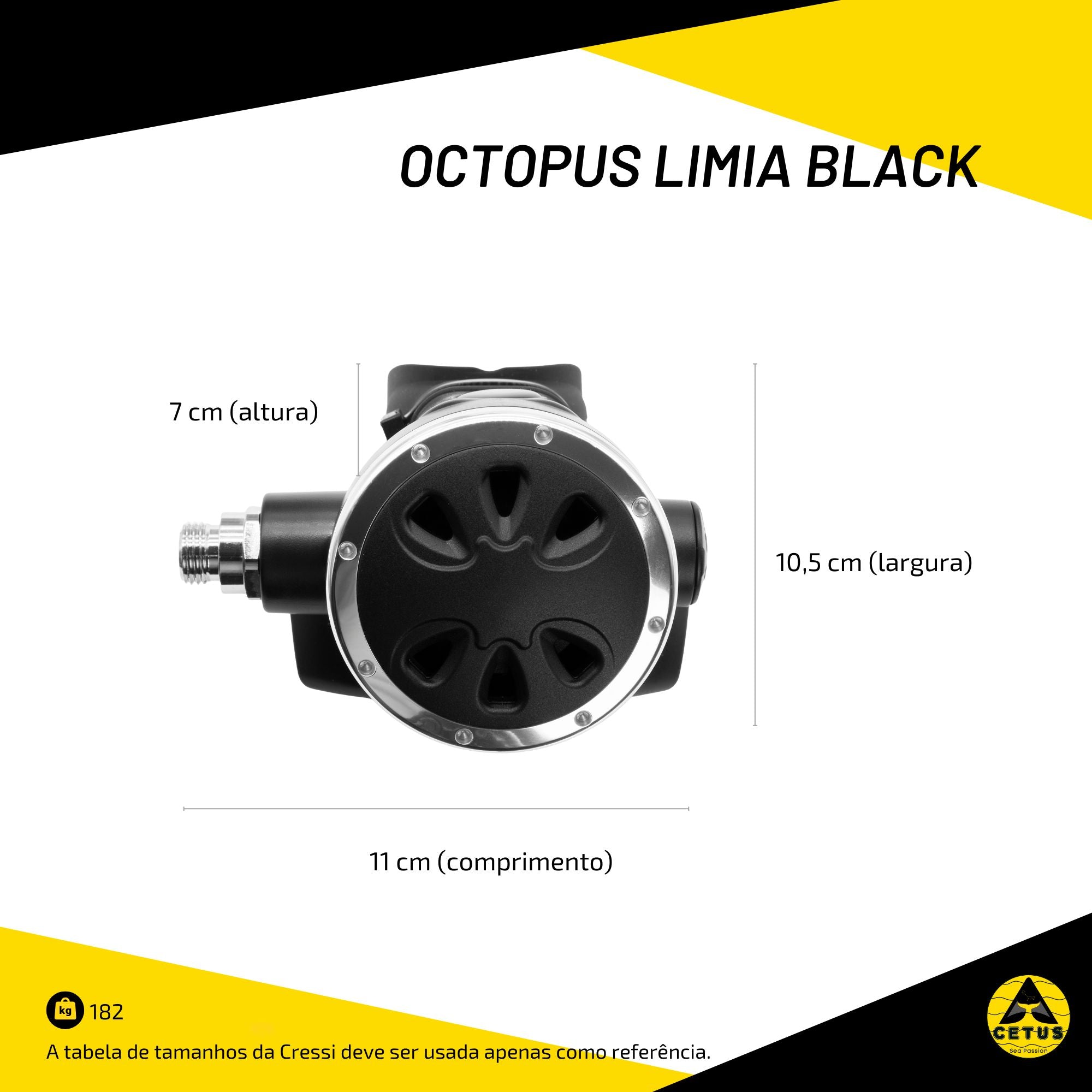 Octopus Cetus Limia Black