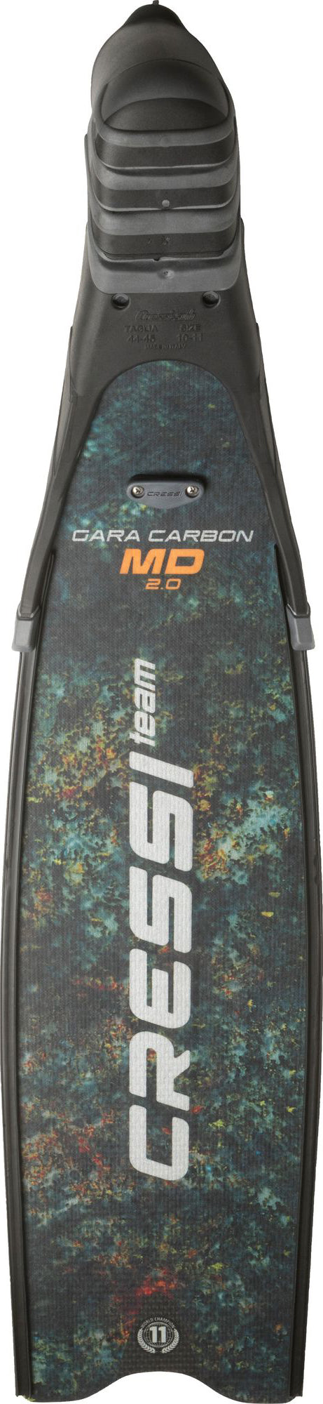 Nadadeira Cressi Gara Carbon Camu MD Turbo