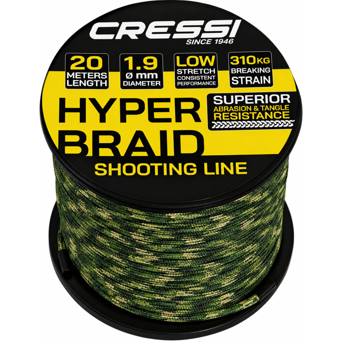 Linha Cressi Hyper Braid HD 1.9mm 20 Metros