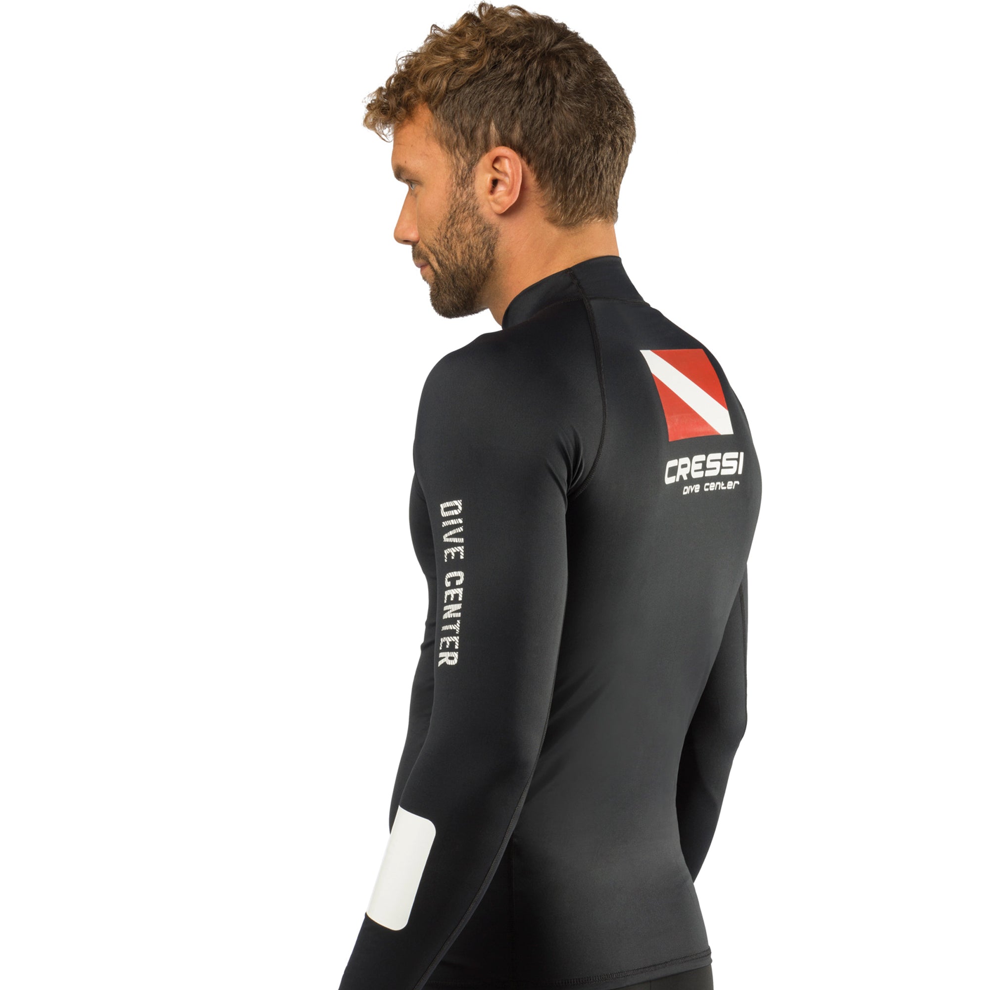 Camiseta Cressi Rash Dive Center: Proteção UV e Conforto para