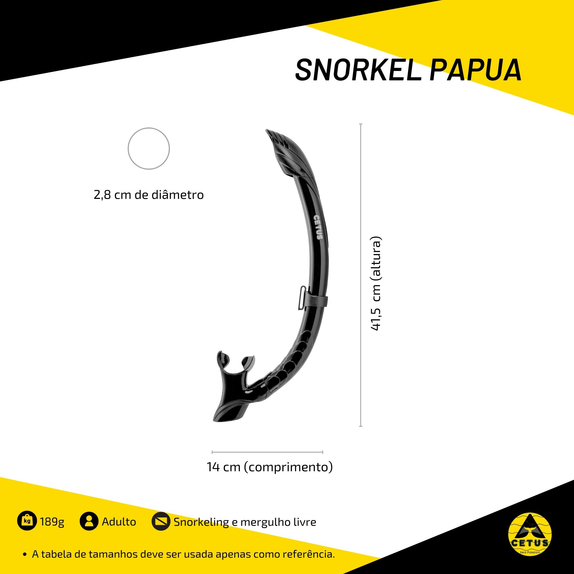 Snorkel Cetus Papua