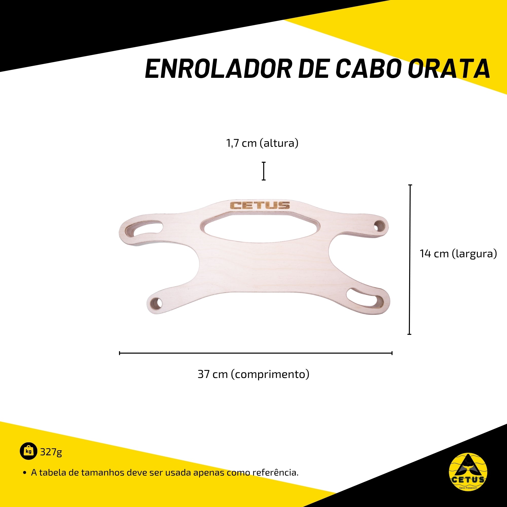 Enrolador de Cabo Cetus Orata