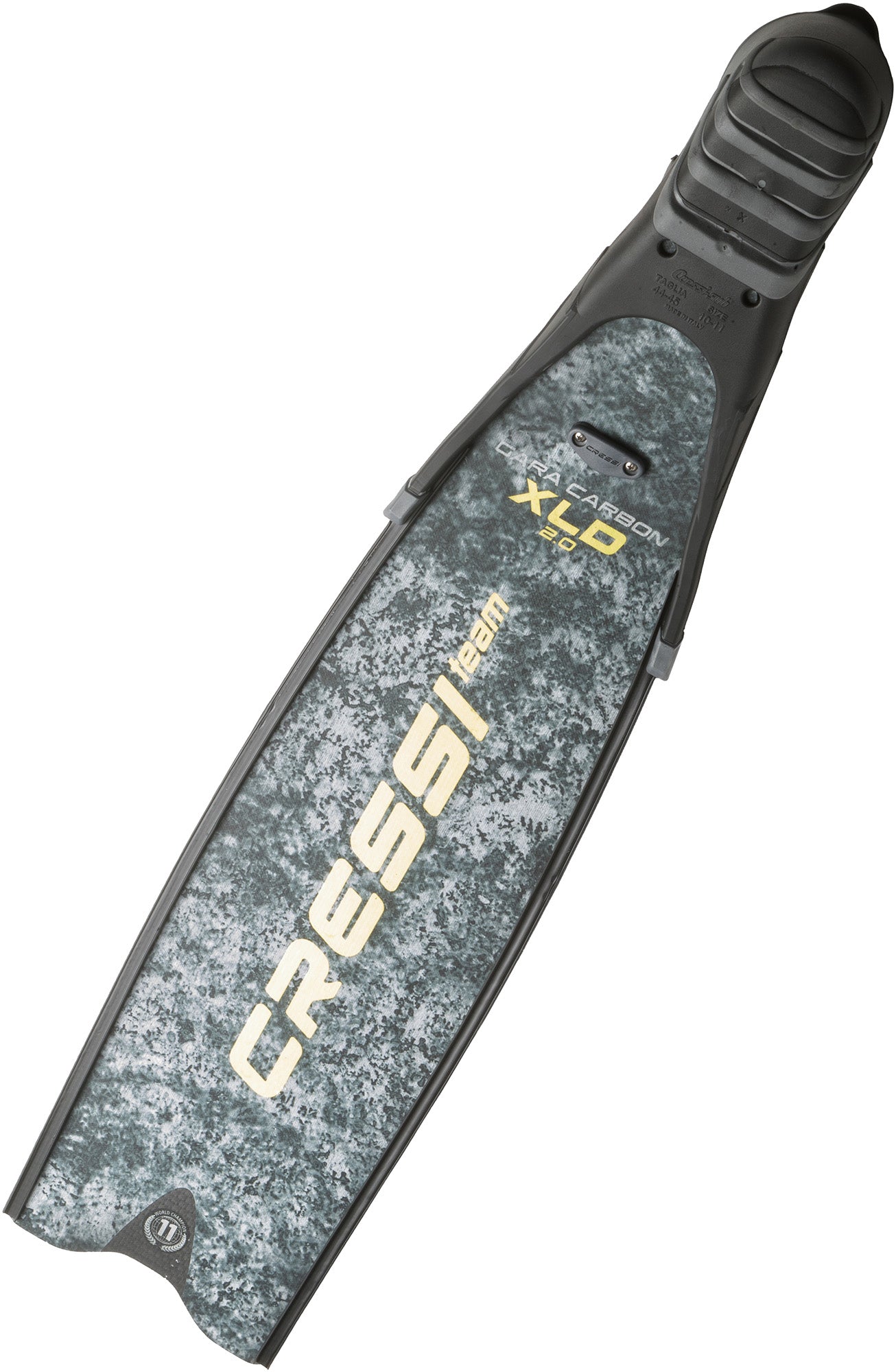 Nadadeira Cressi Gara Carbon Camu XLD Turbo