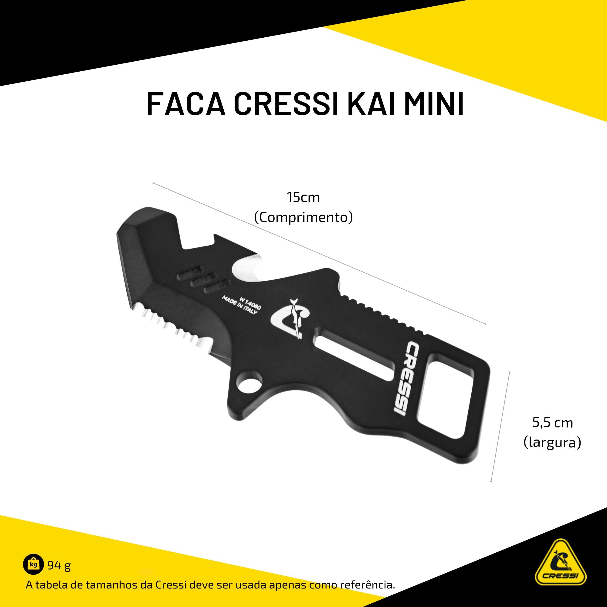 Faca Cressi Kai Mini