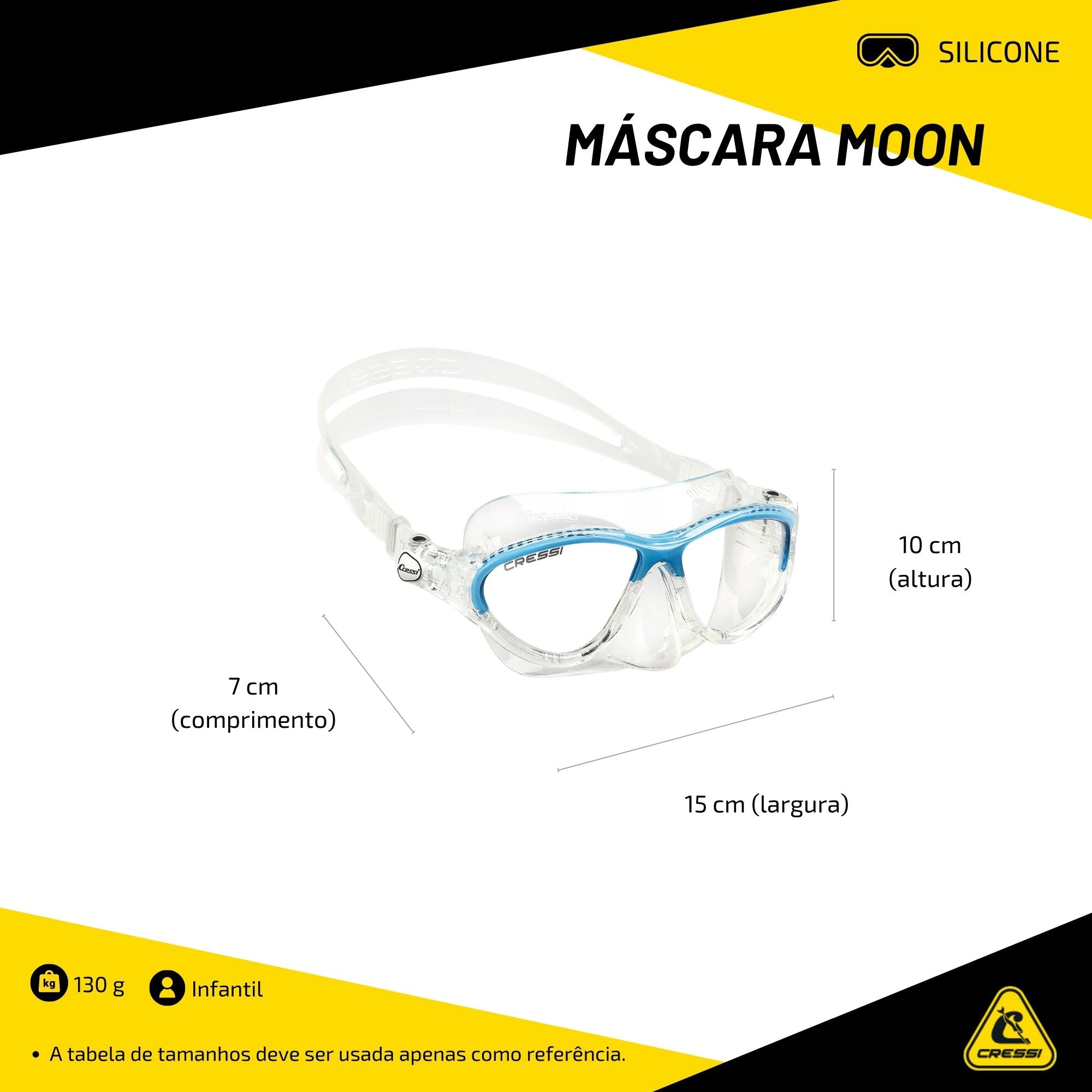 Máscara Cressi Moon