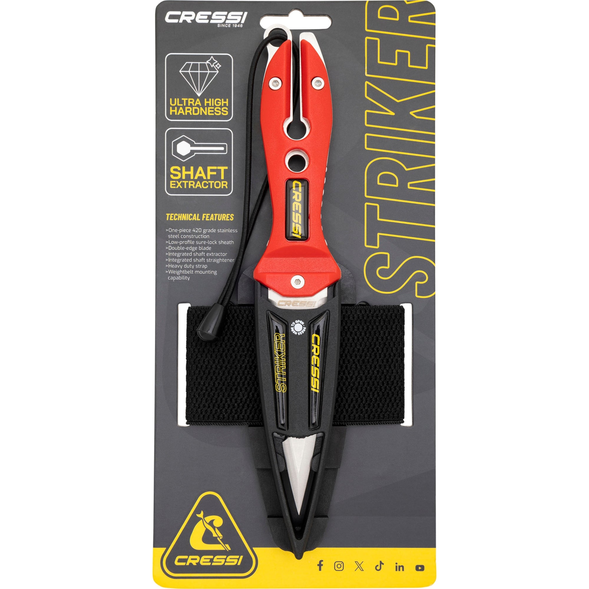Faca Cressi Striker