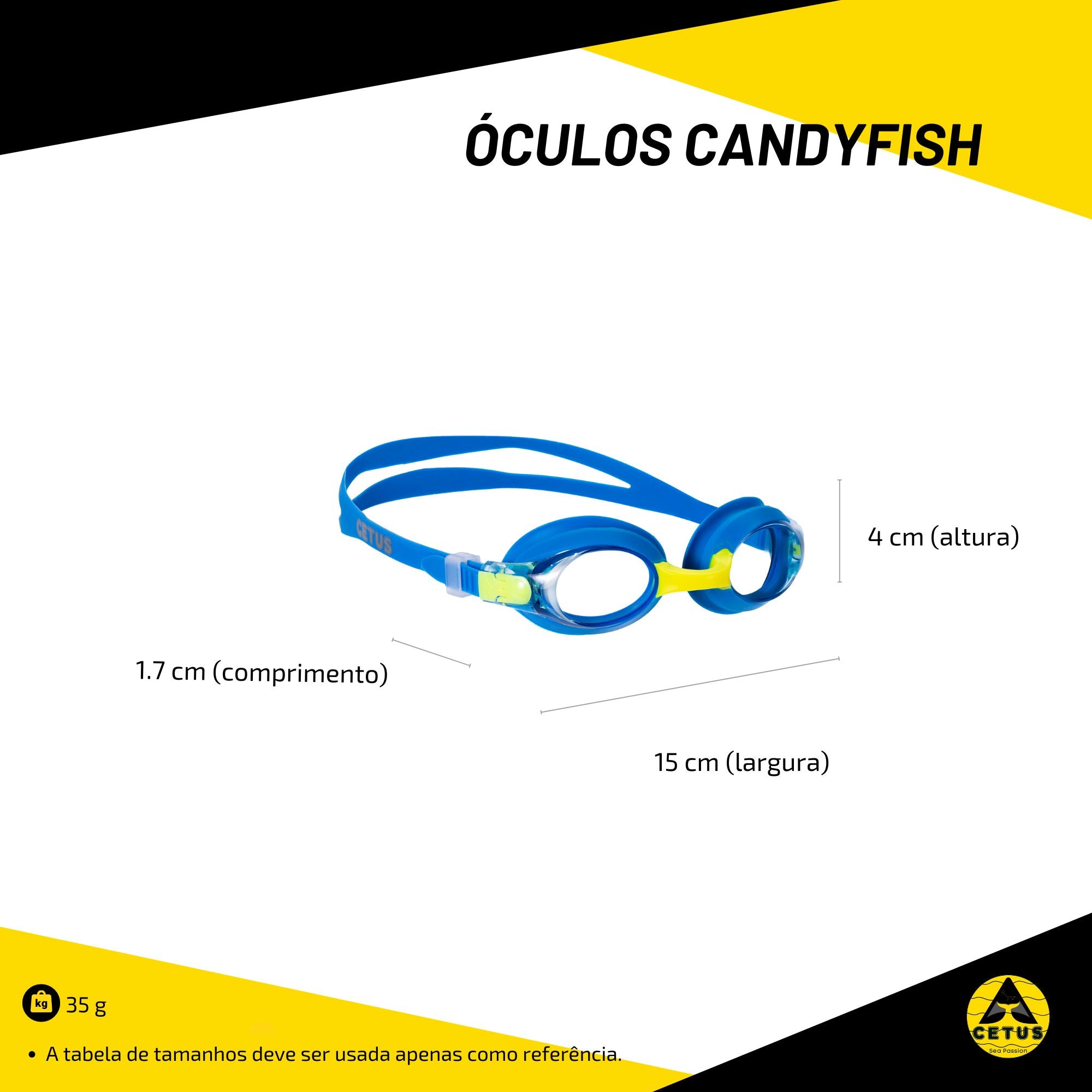 Óculos Cetus Candyfish