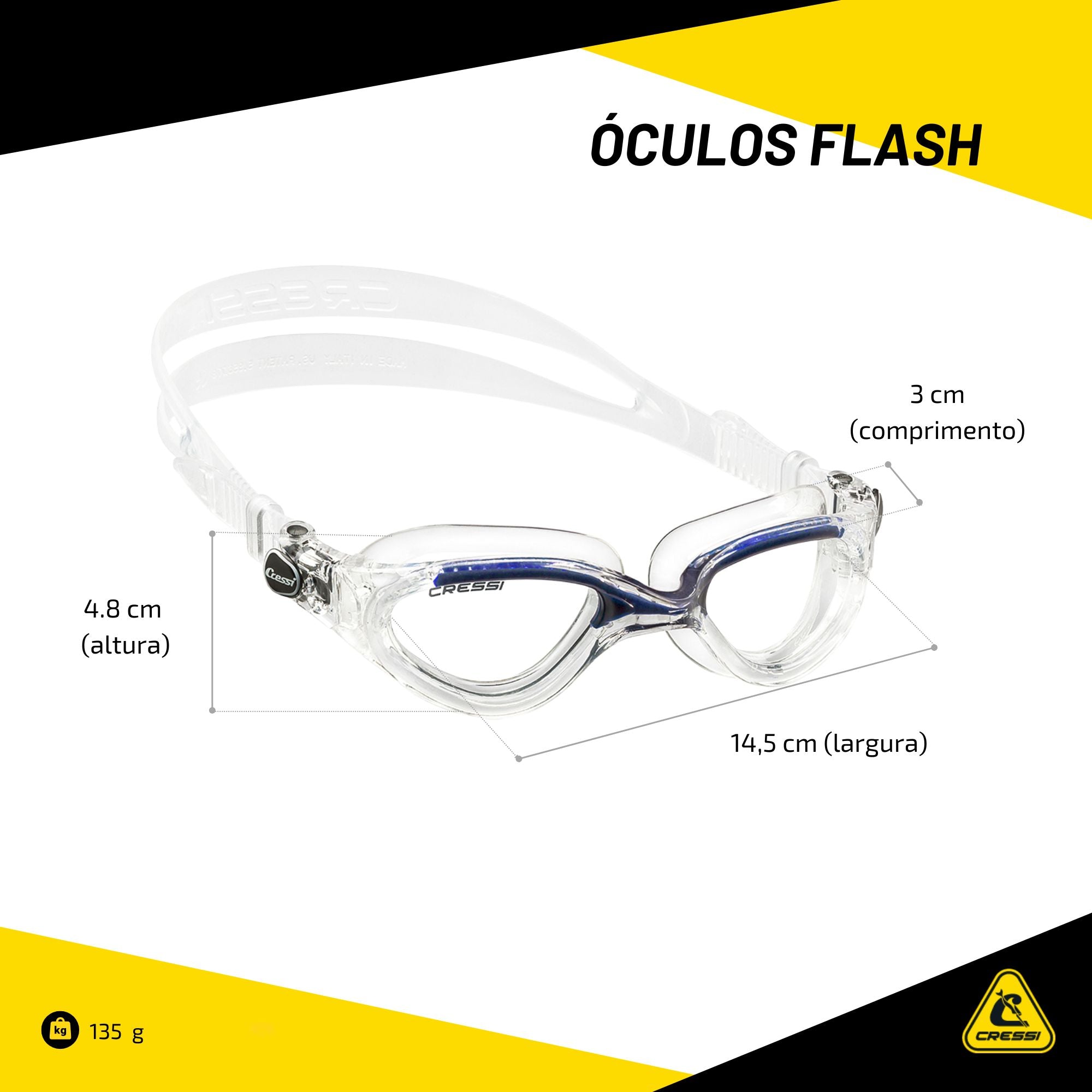 Óculos Cressi Flash
