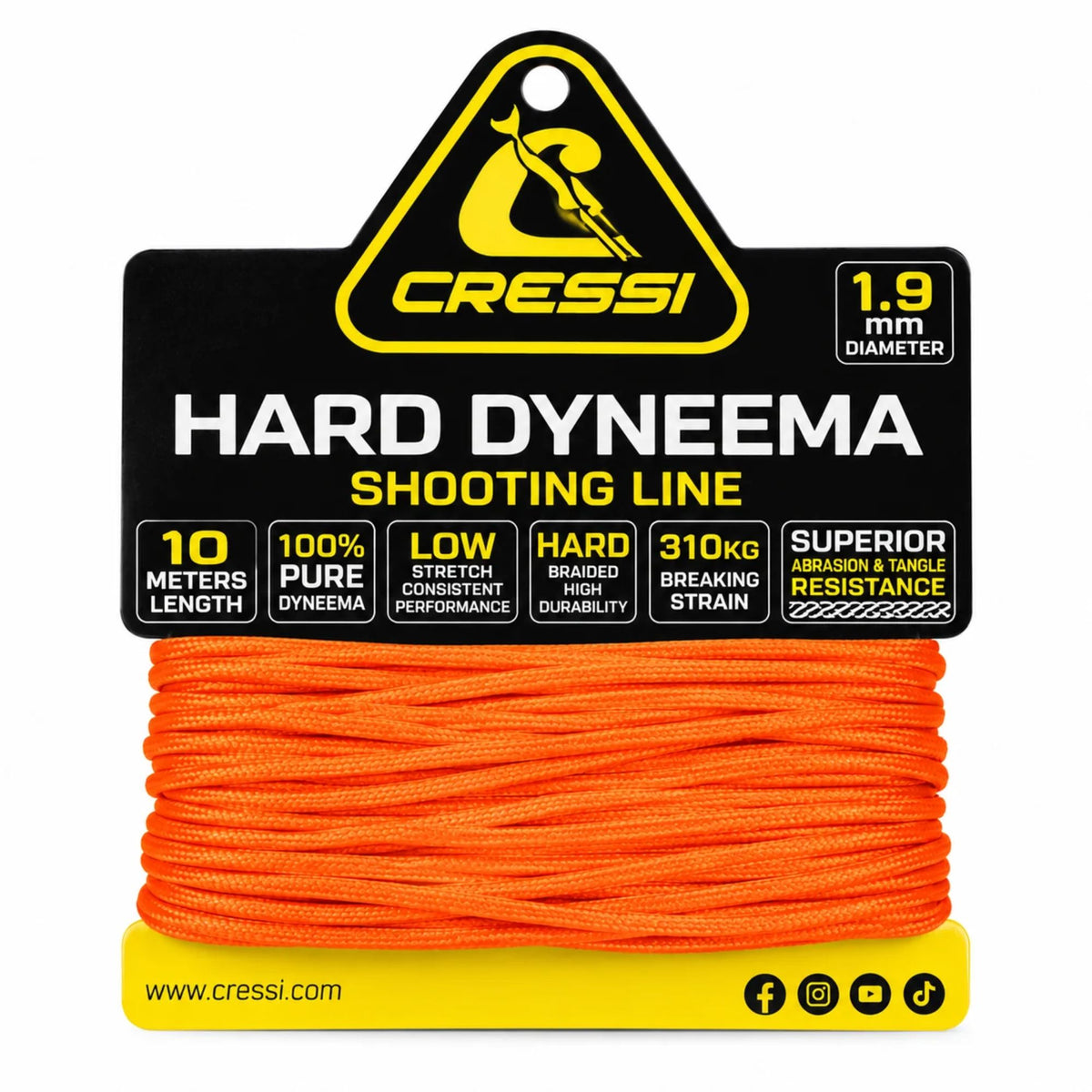 Linha Cressi Hyper Braid HD 1.9mm 10 Metros