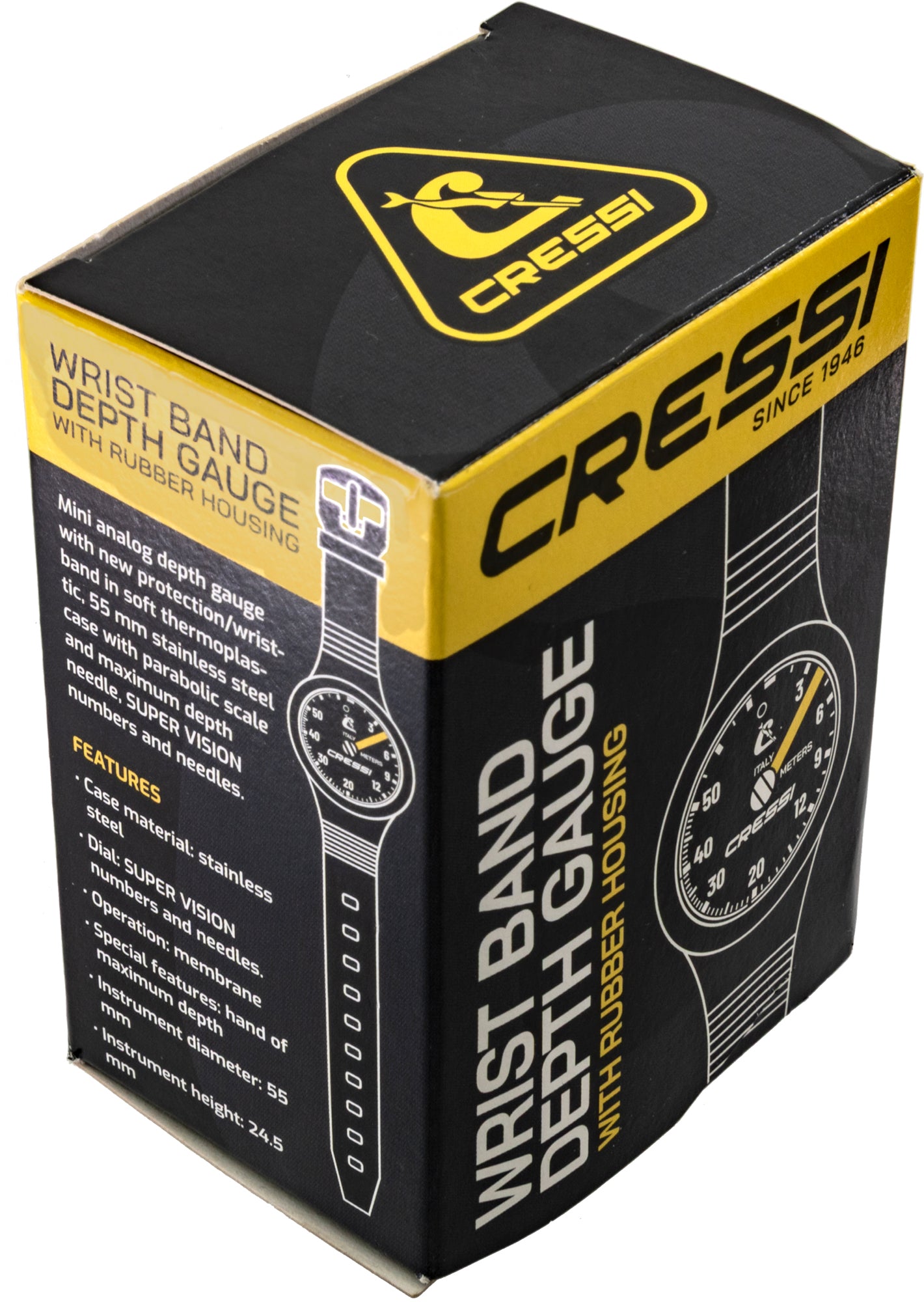 Profundímetro de Pulso Black Cressi