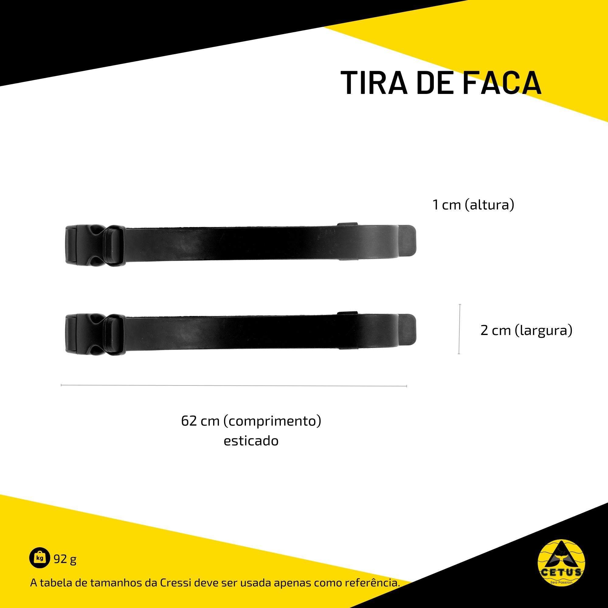 Tira de Faca Cetus