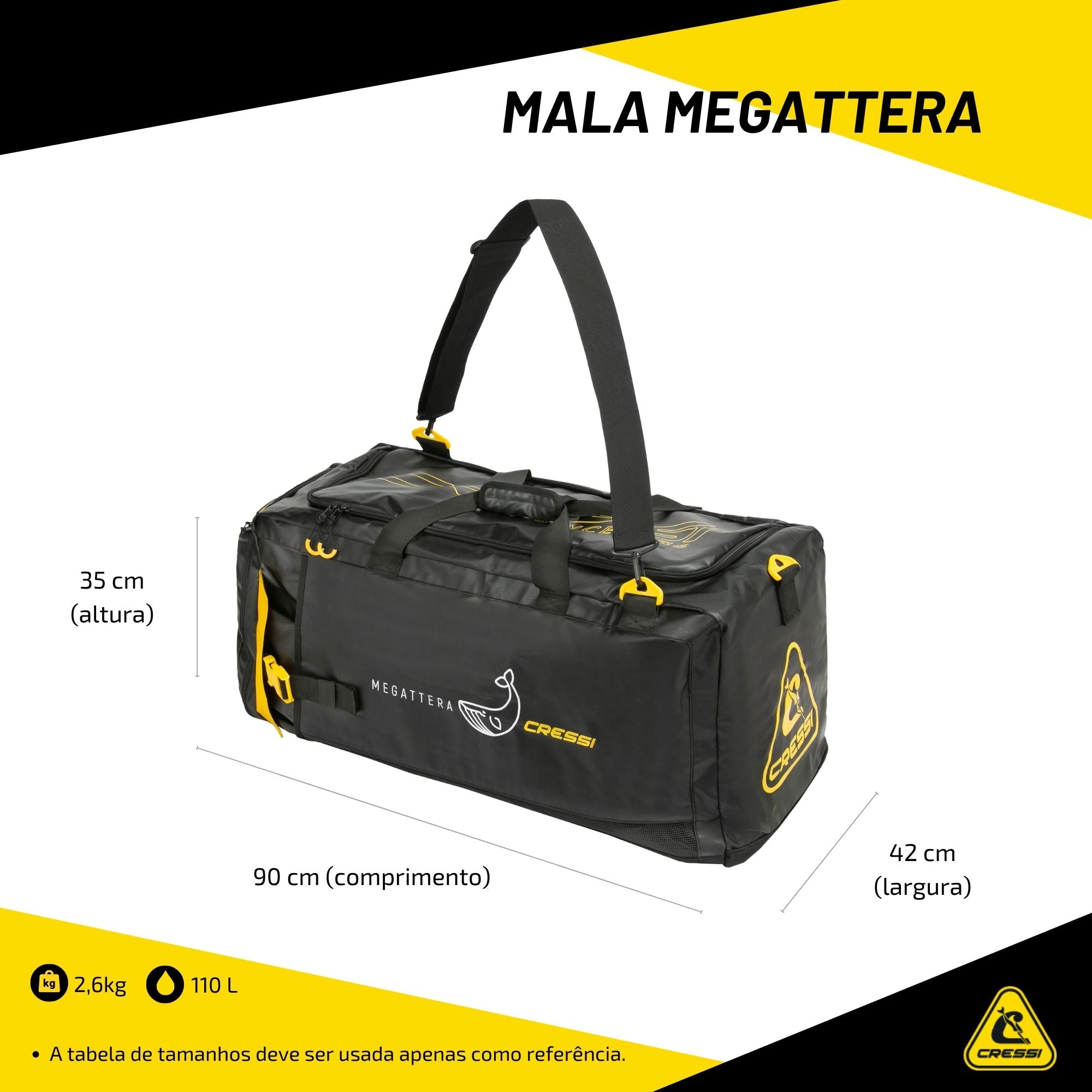 Mala Cressi Megattera