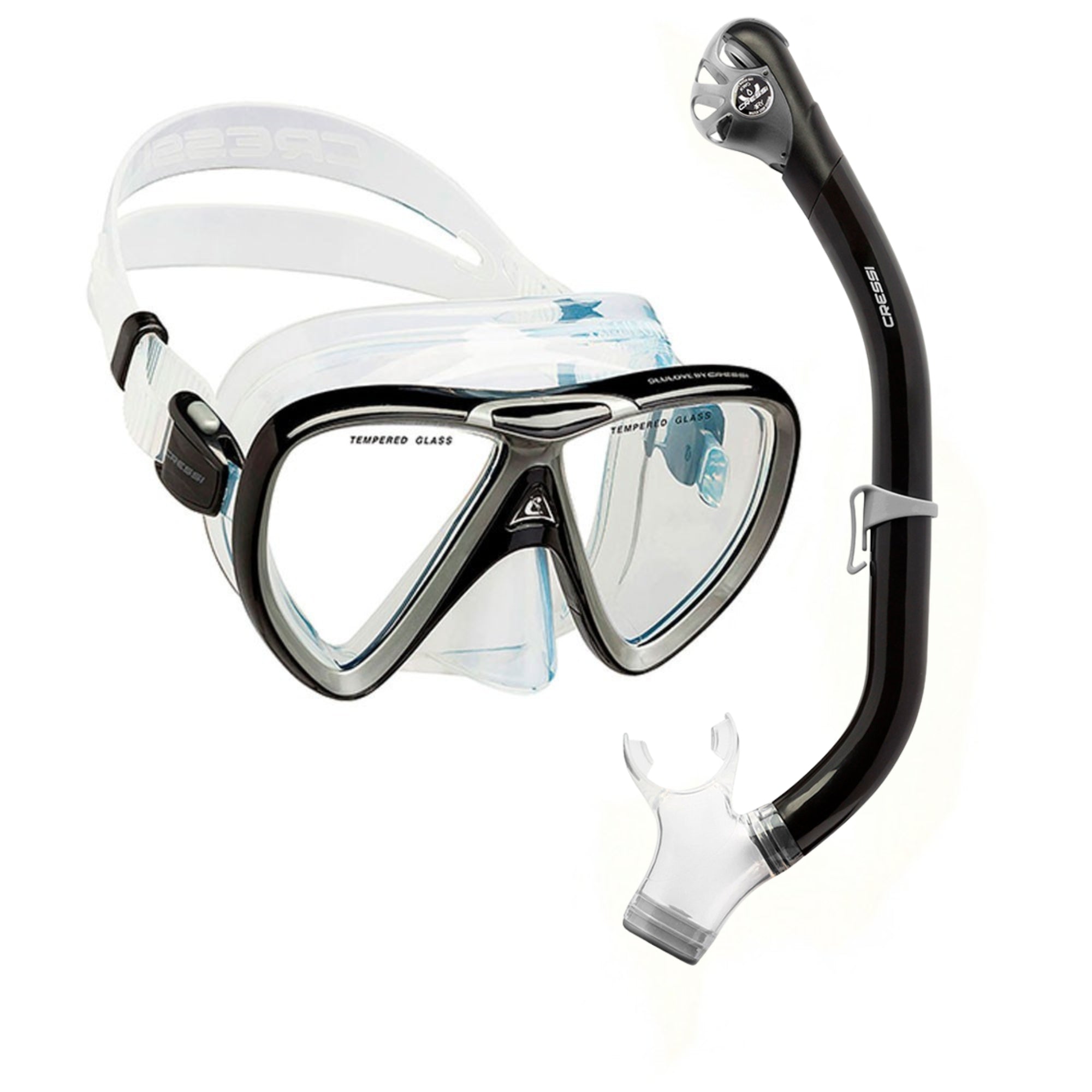 Kit Cressi Ikarus & Dry: Leveza e Conforto para Mergulho e Snorkeling
