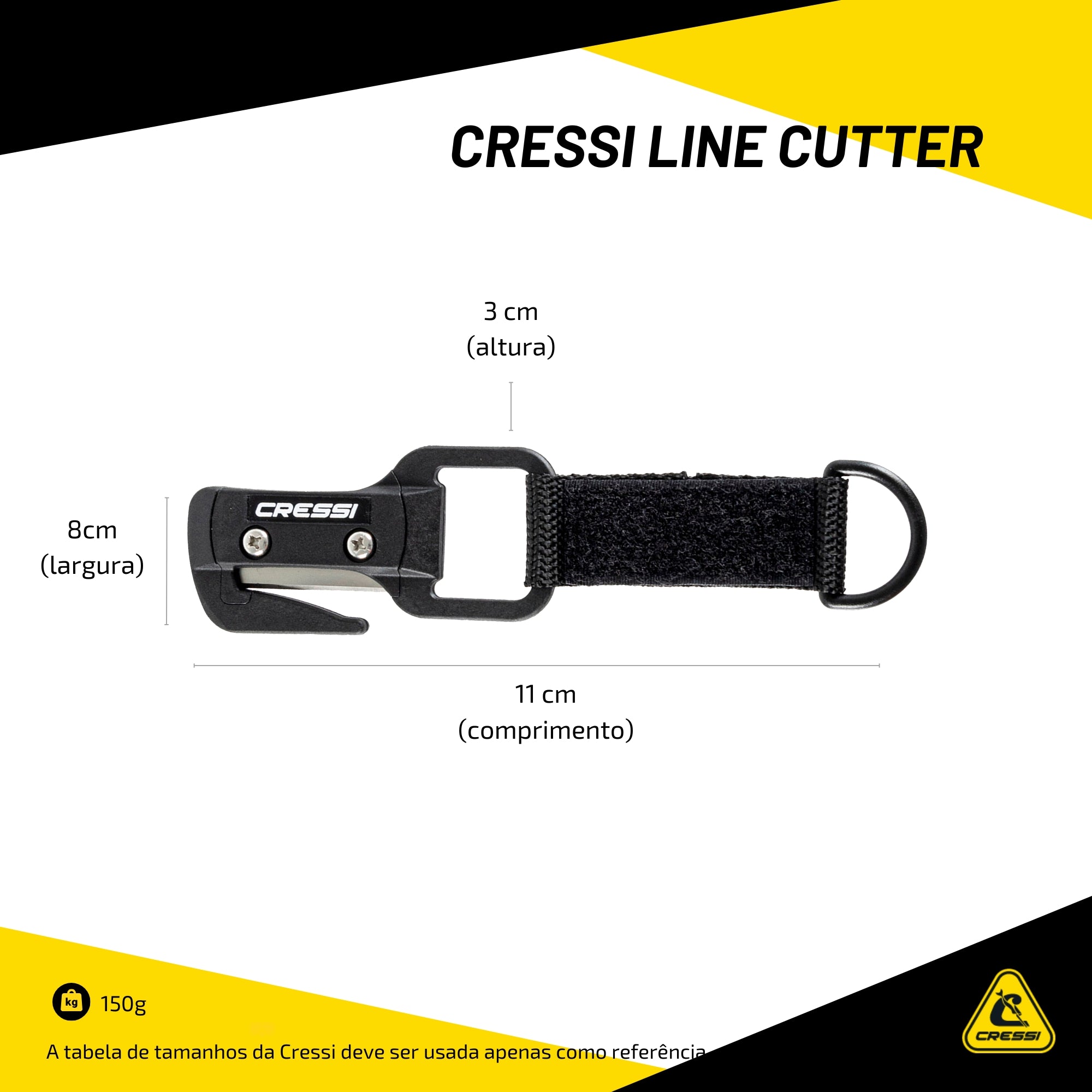Faca Cressi Line Cutter