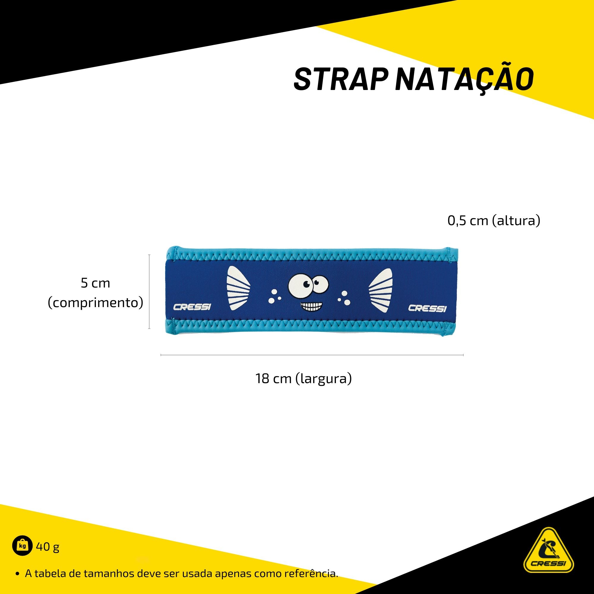 Strap Cressi Natação