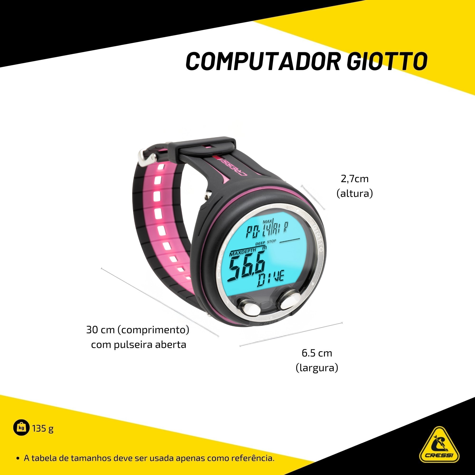 Computador Cressi Giotto