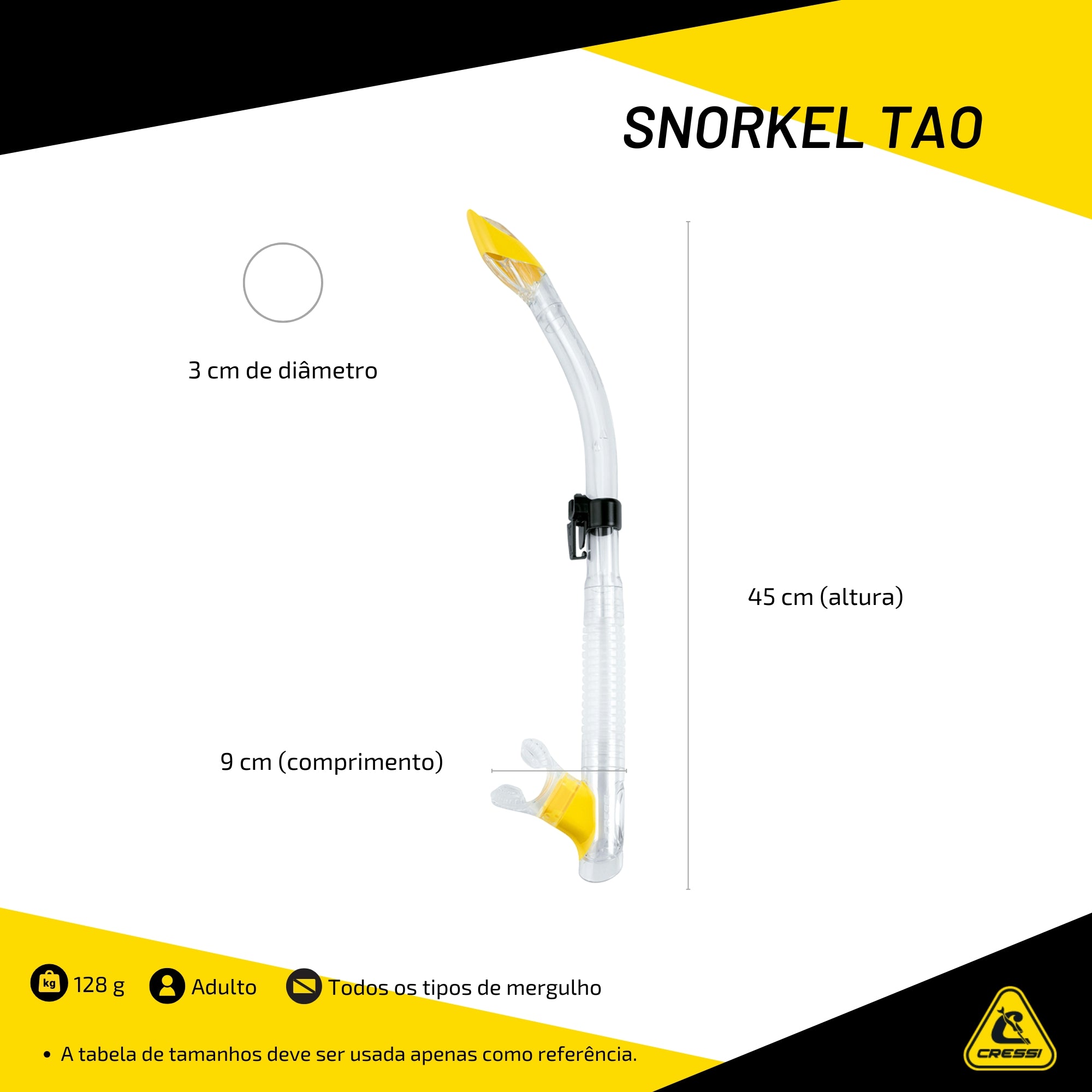 Snorkel Cressi Tao