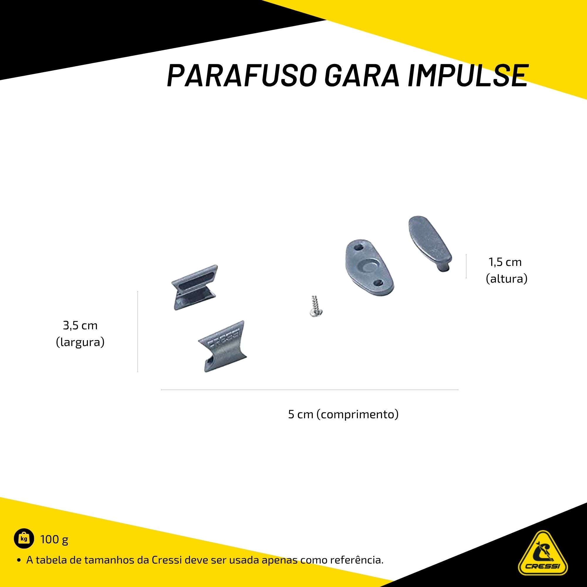 Parafuso Cressi Gara Impulse