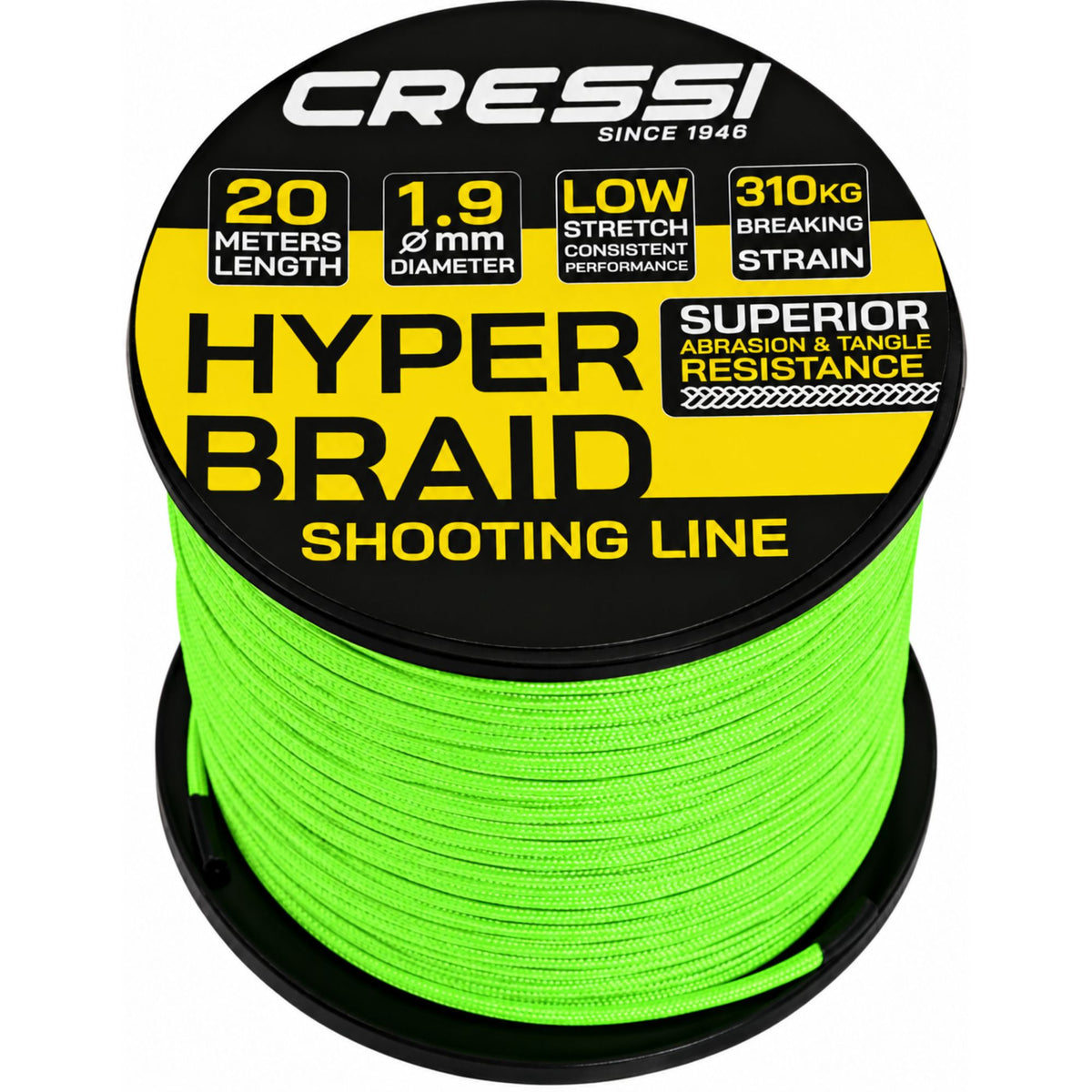Linha Cressi Hyper Braid HD 1.9mm 20 Metros