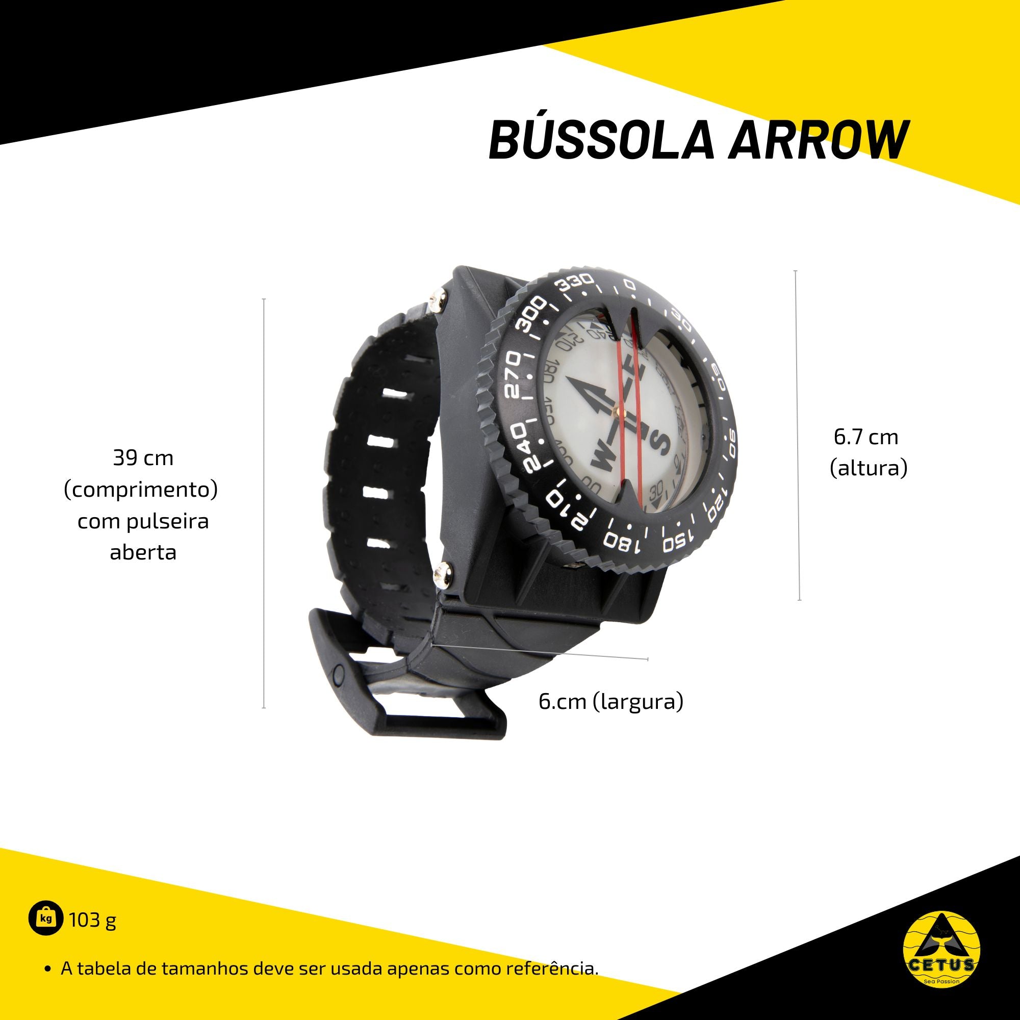 Bússola Cetus Arrow