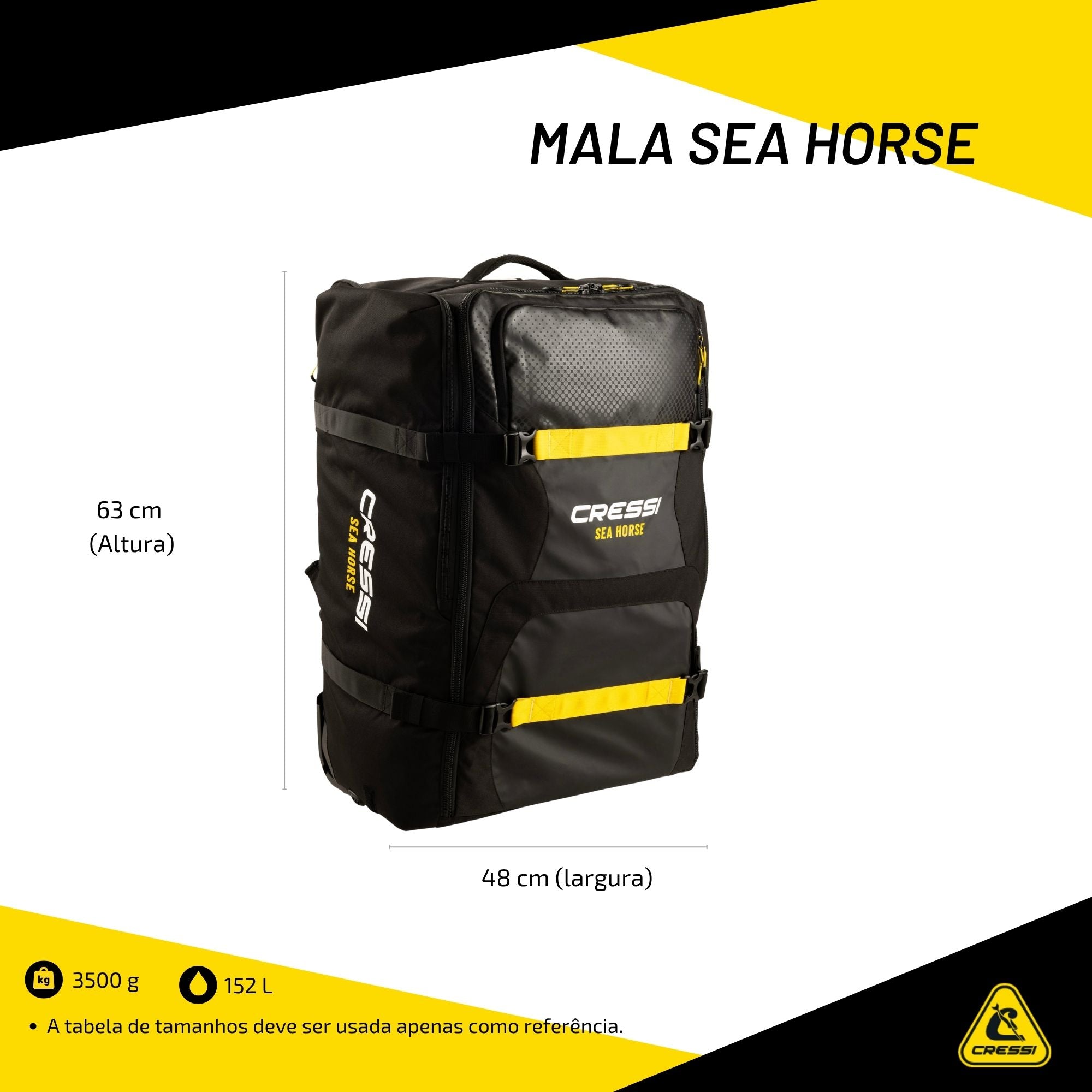 Mala Cressi Sea Horse Trolley