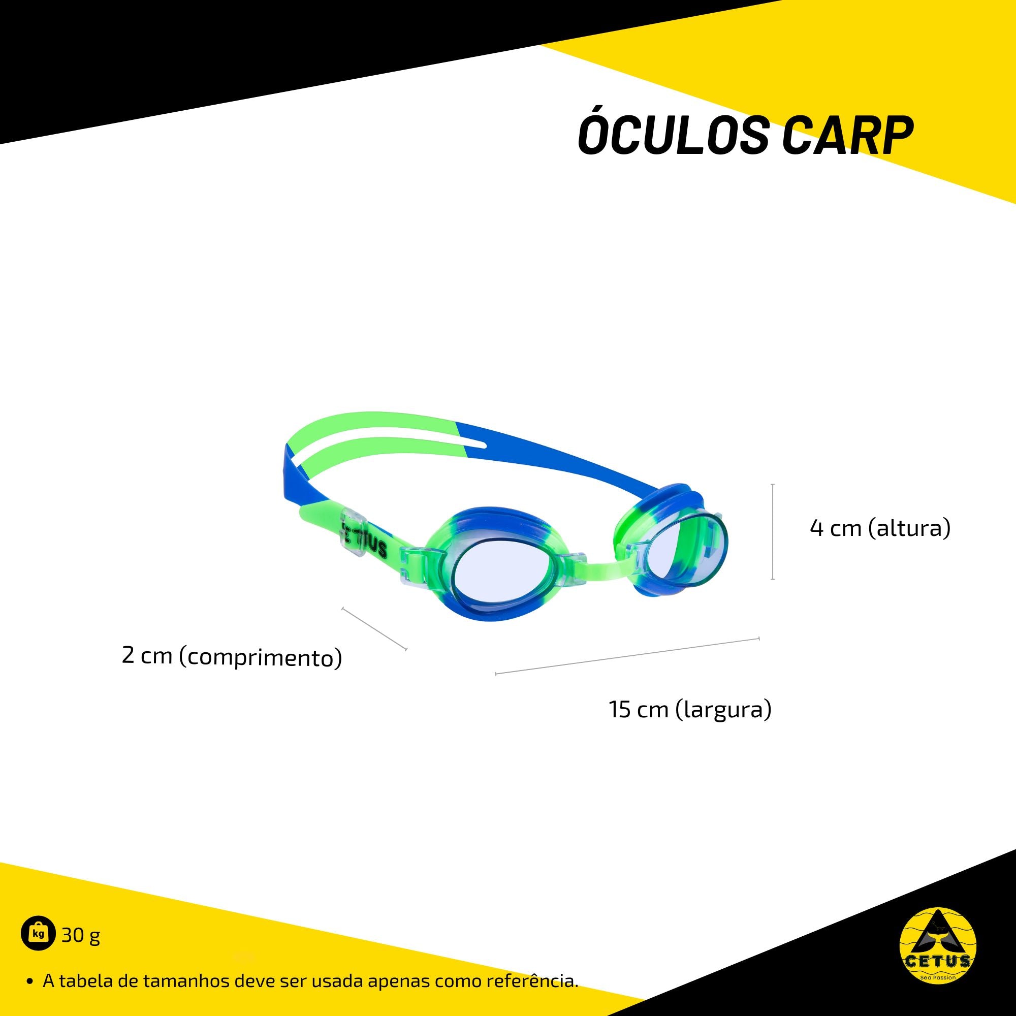 Óculos Cetus Carp