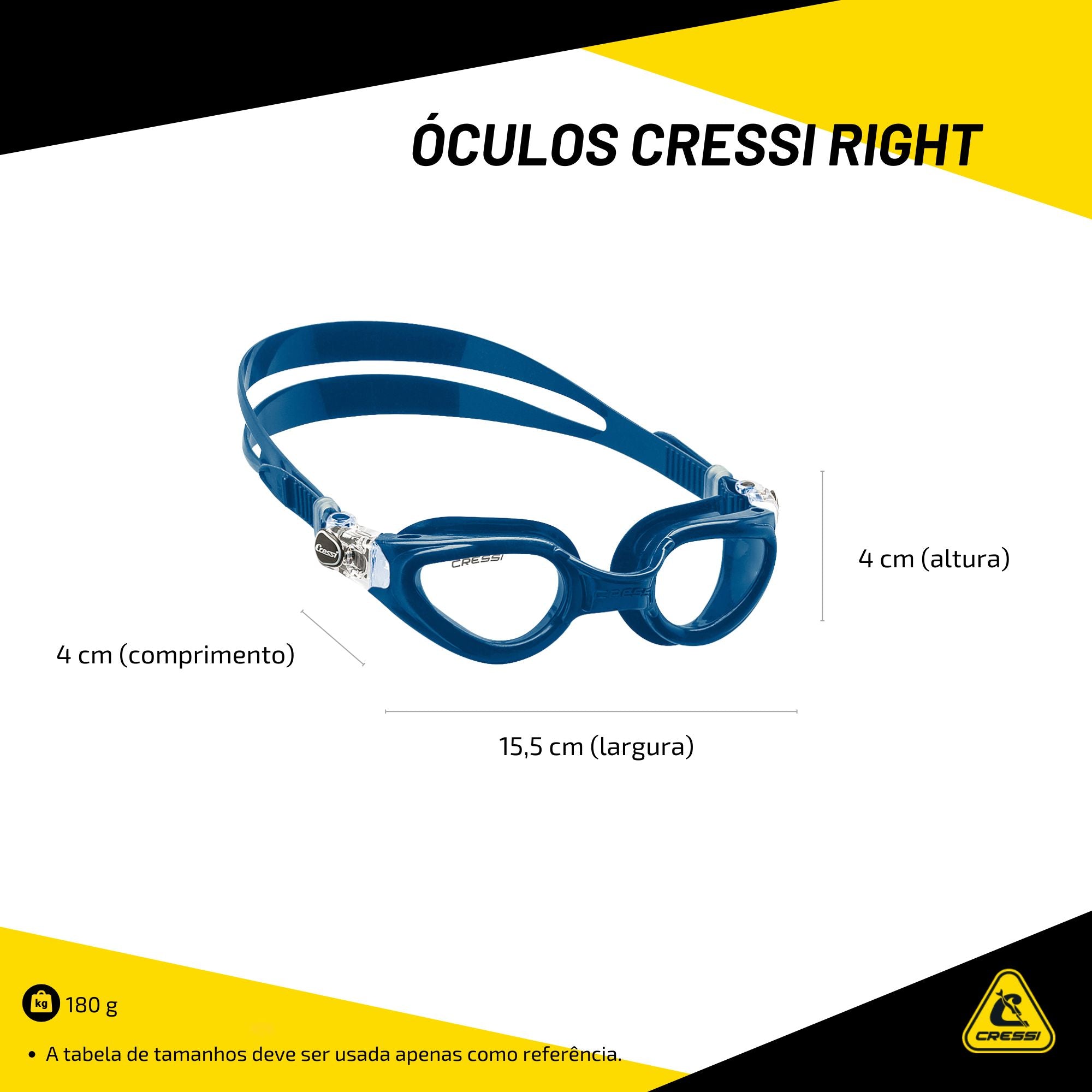 Óculos Cressi Right