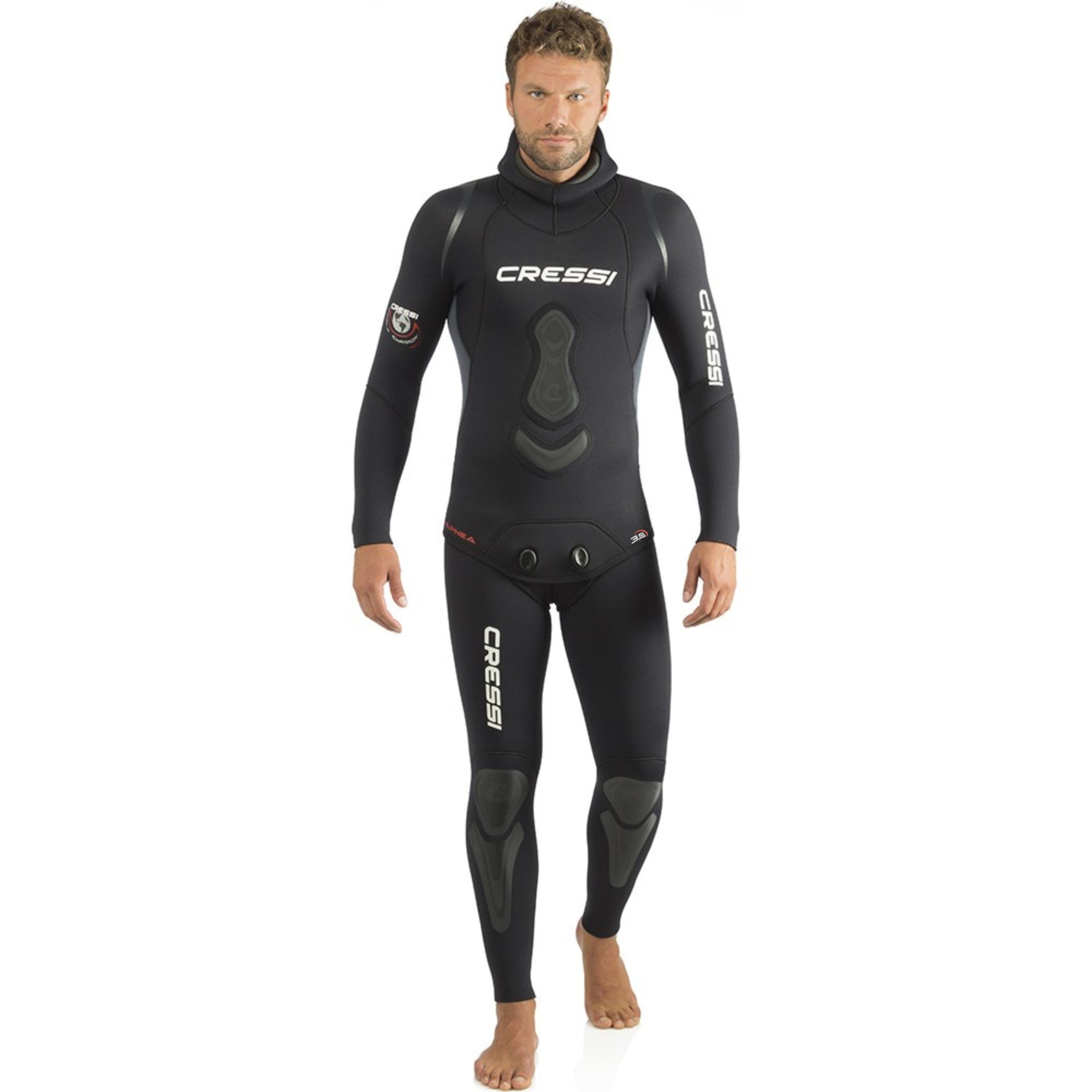 Roupa Cressi Apnea New Generation 3.5mm Preto