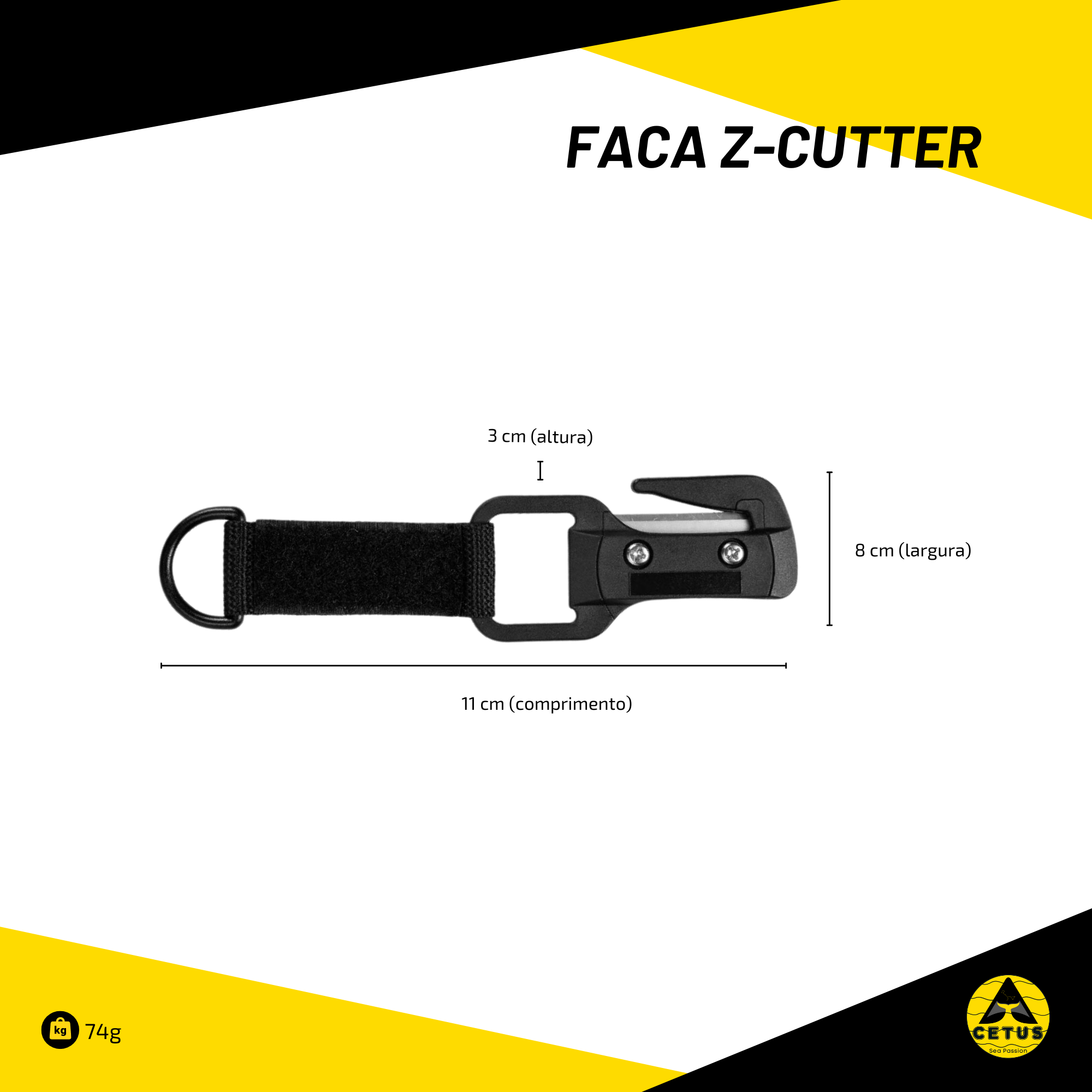Faca Cetus Z-Cutter