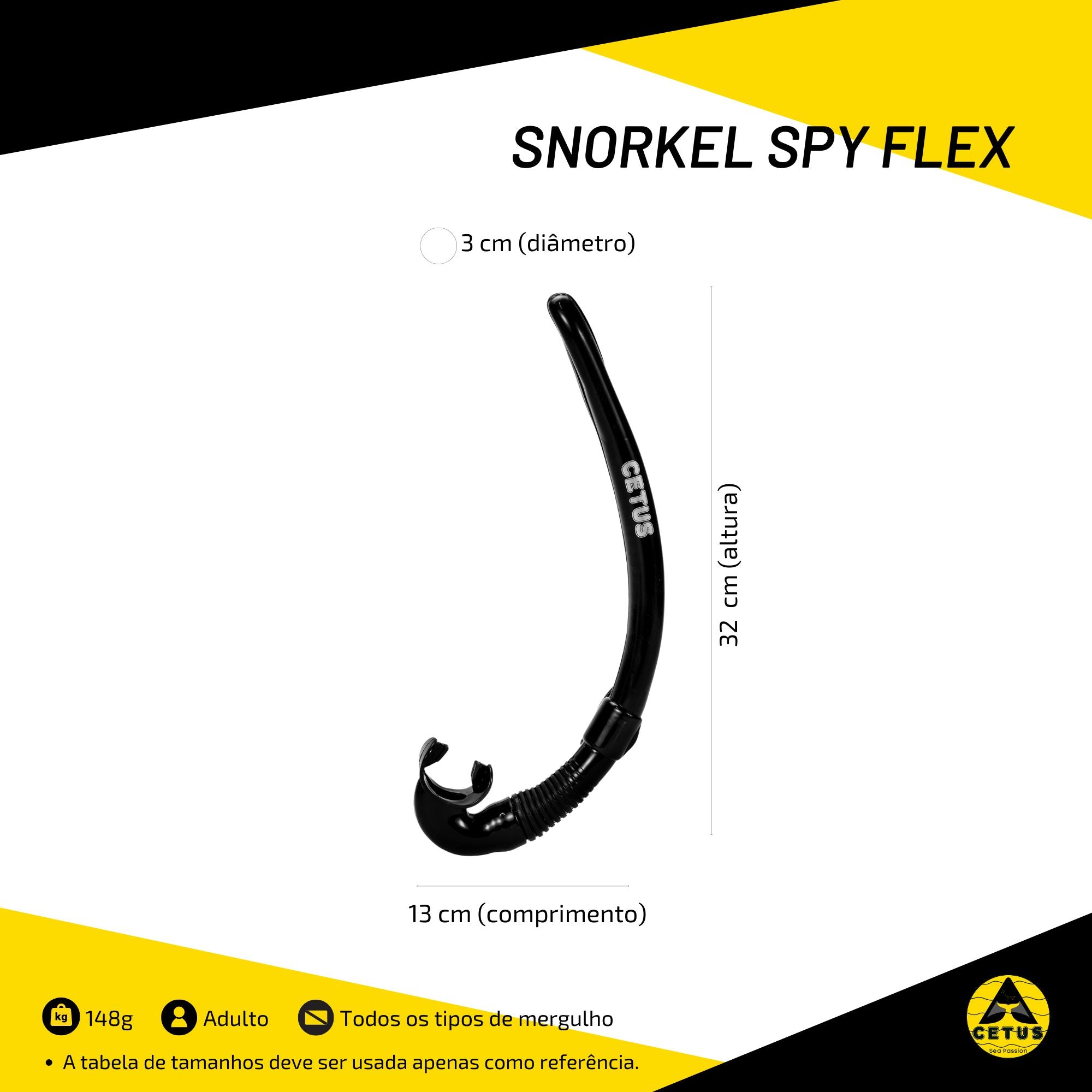 Snorkel Cetus Spy Flex