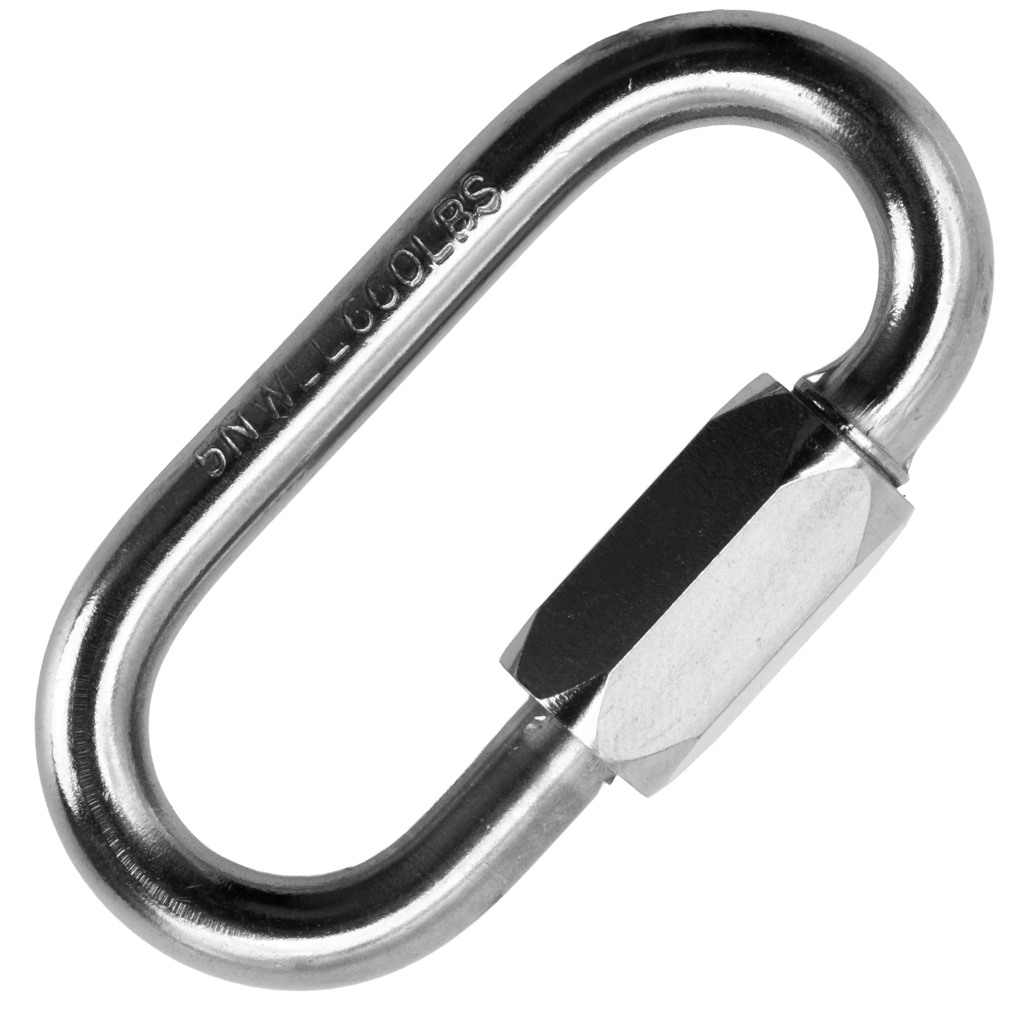 Mosquetão Cetus Inox Rosca