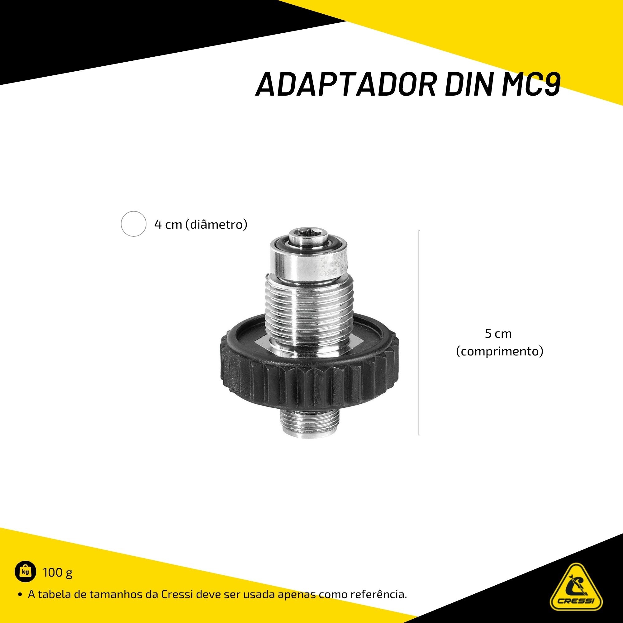 Adaptador Din Cressi MC9