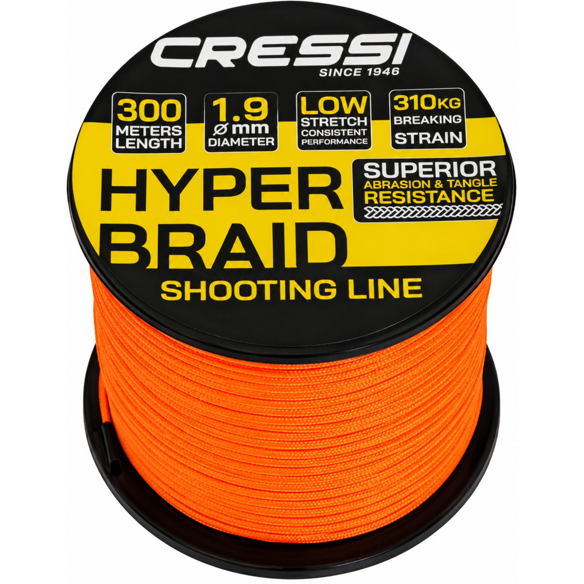 Linha Cressi Hyper Braid HD 1.9mm 300 Metros
