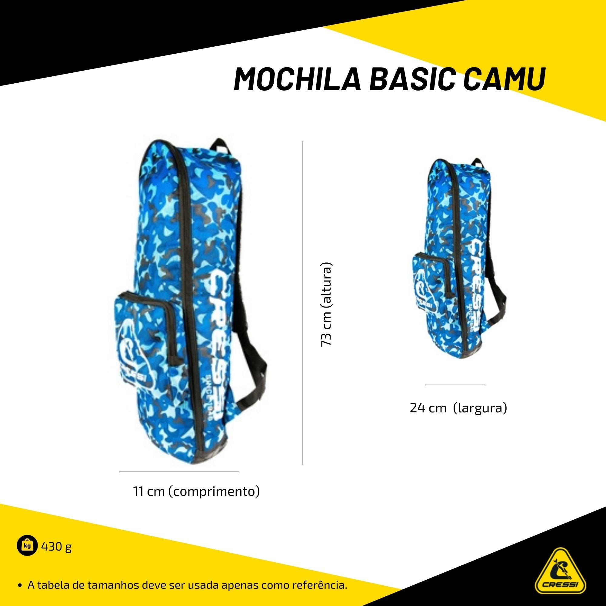 Mochila Cressi Basic Camu