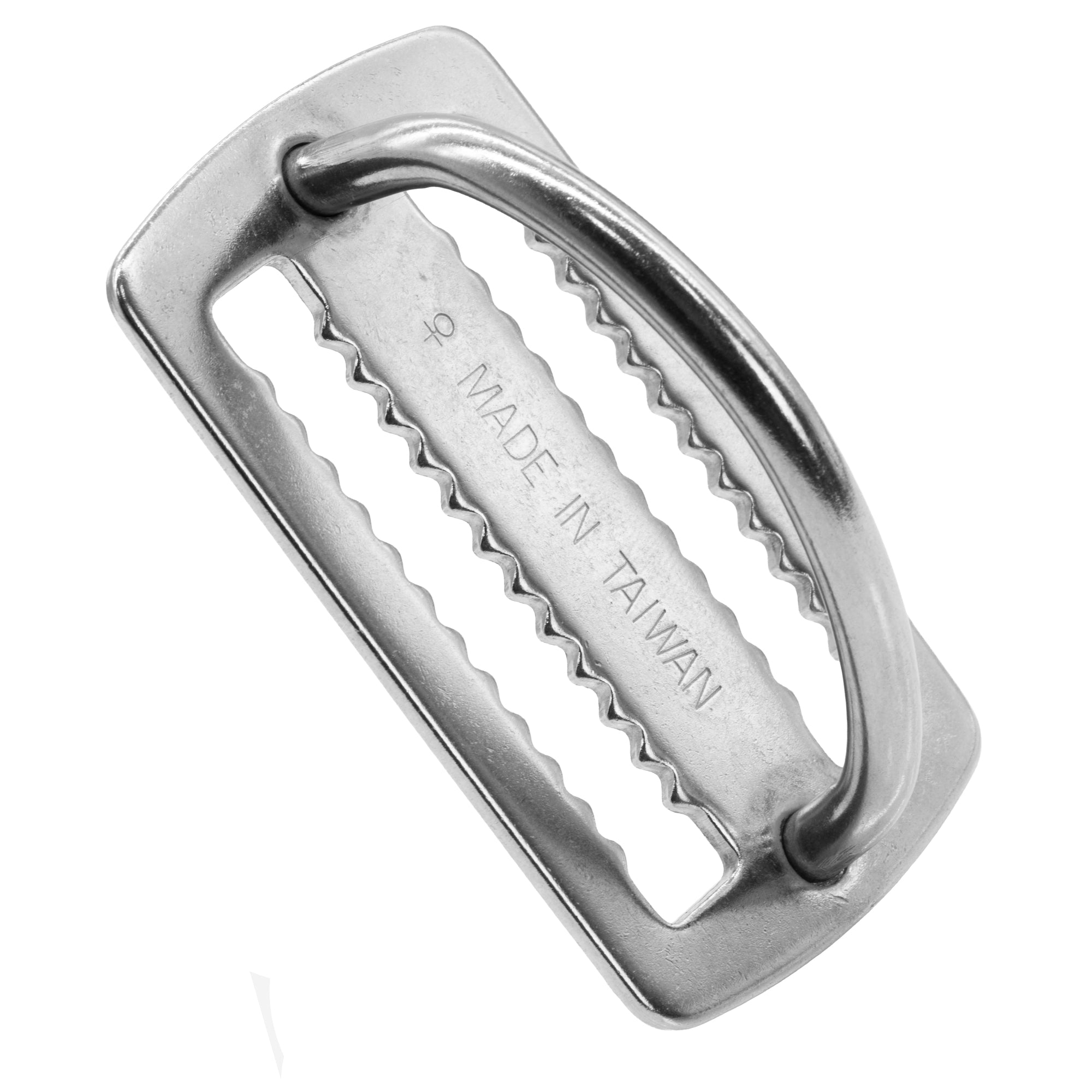 Passador de Cinto de Lastro Cetus Inox Serrilhado Dring