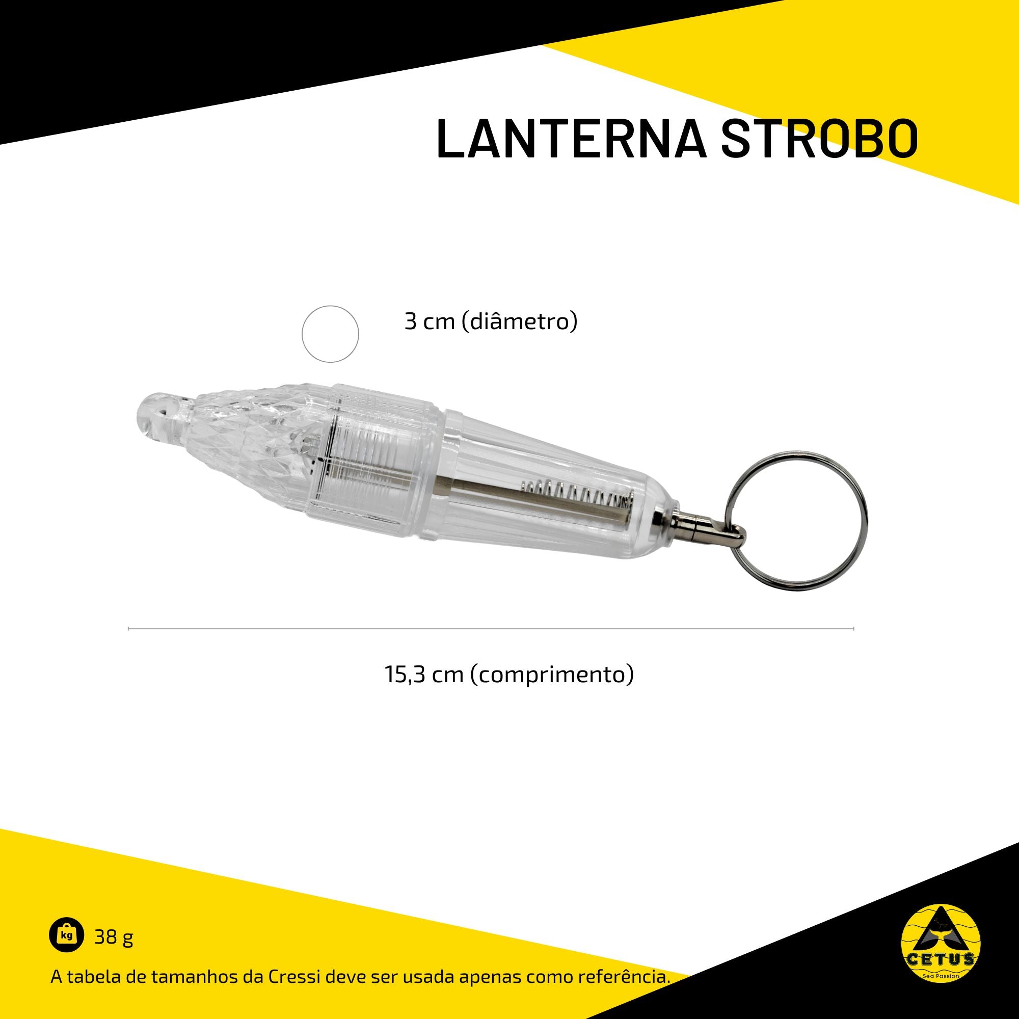 Lanterna Strobo Cetus