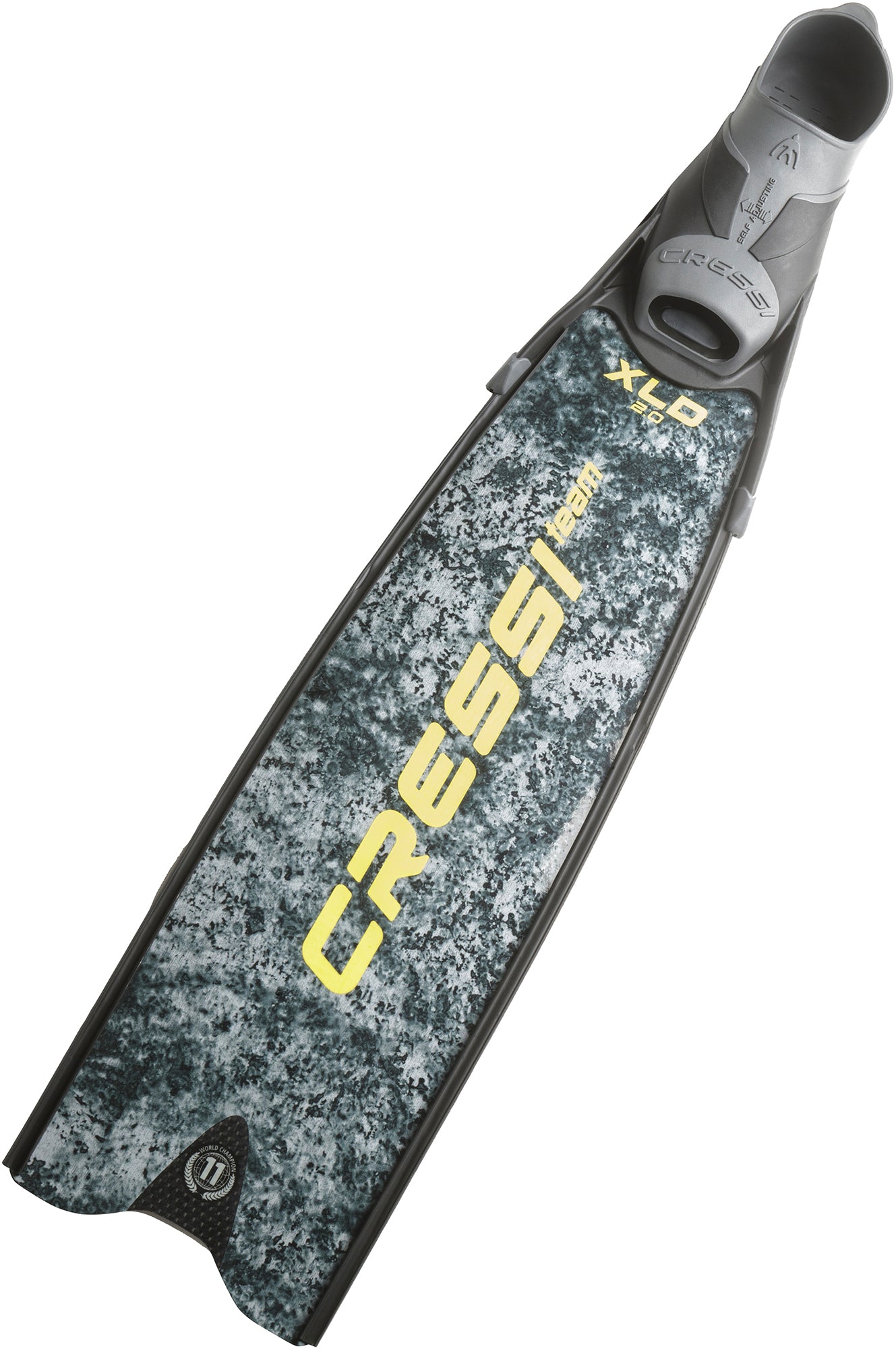 Nadadeira Cressi Gara Carbon Camu XLD Turbo