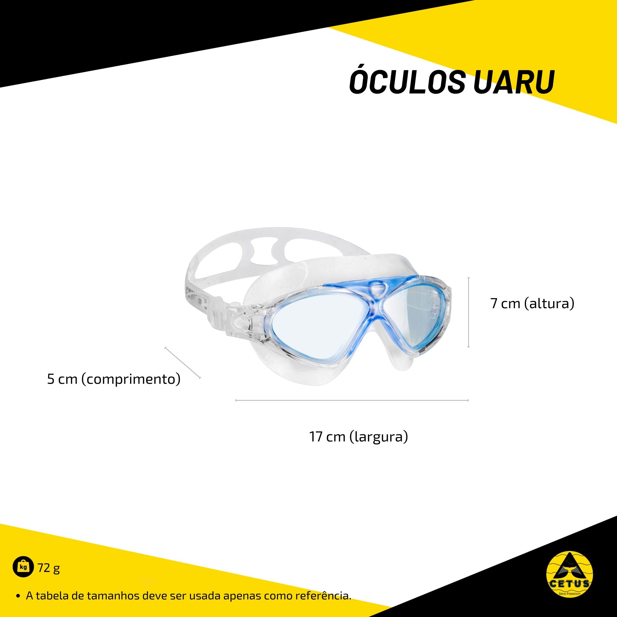 Óculos Cetus Uaru