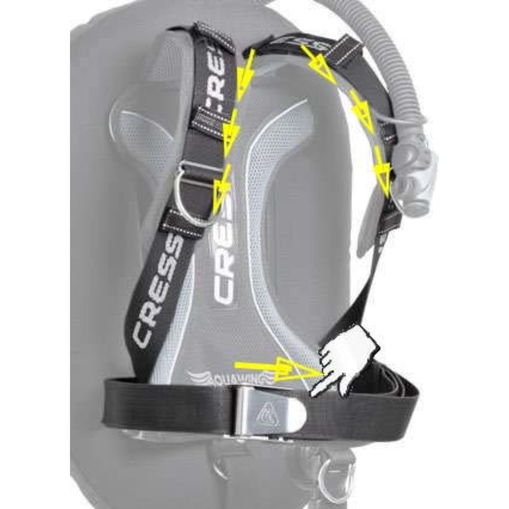 Colete Cressi Aquawing Plus