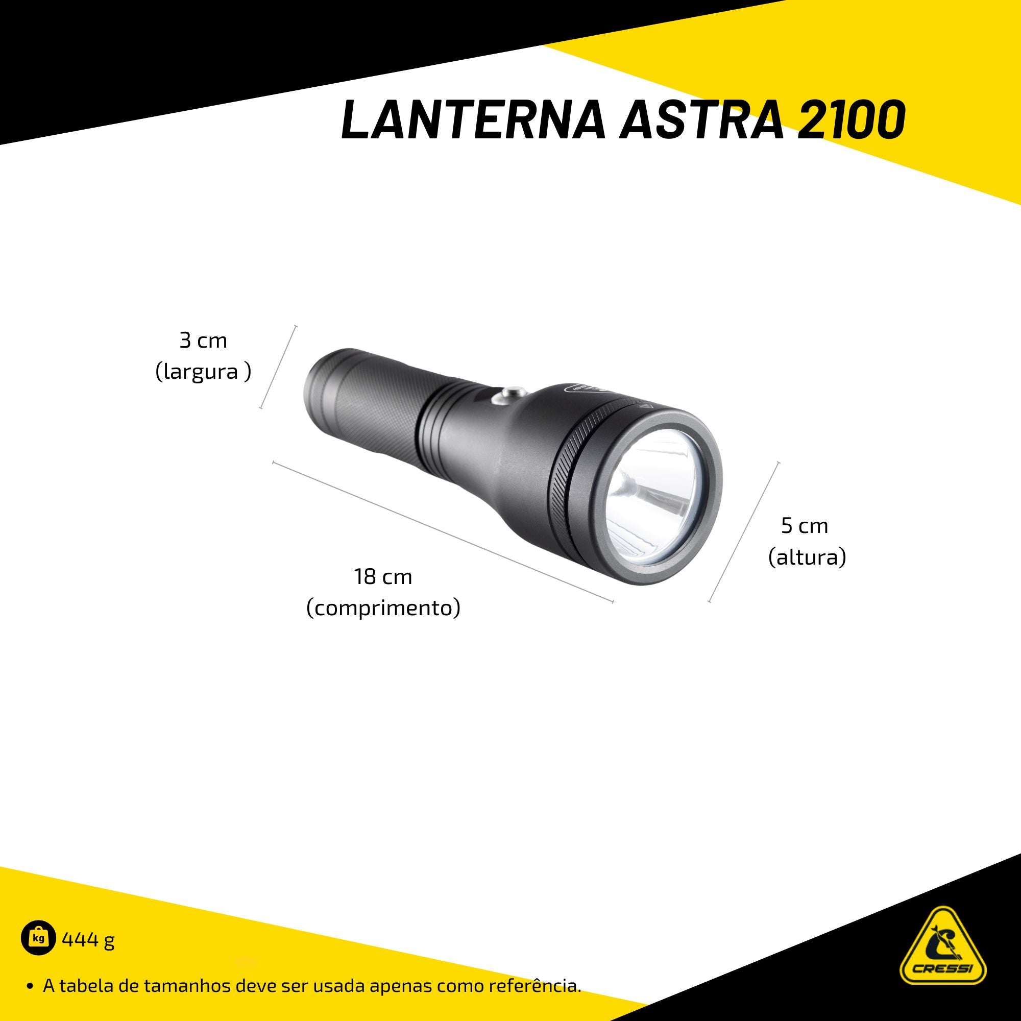 Lanterna Cressi Astra 2100