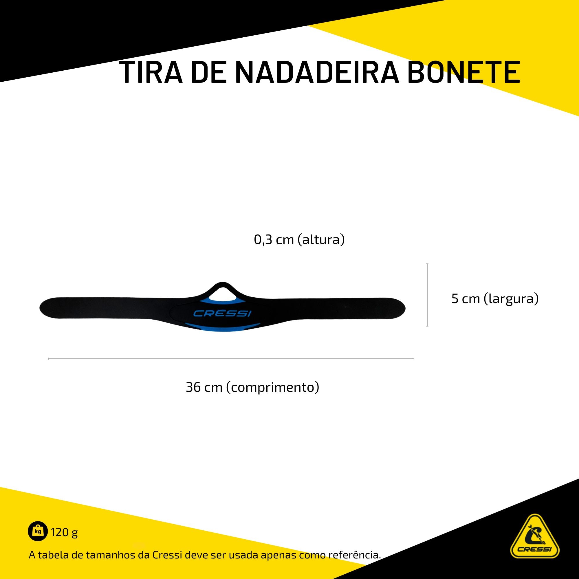 Tira de Nadadeira Cressi Bonete
